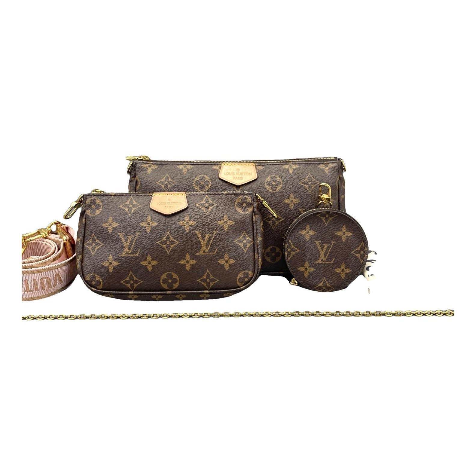 Multi Pochette Accessoires leather crossbody bag