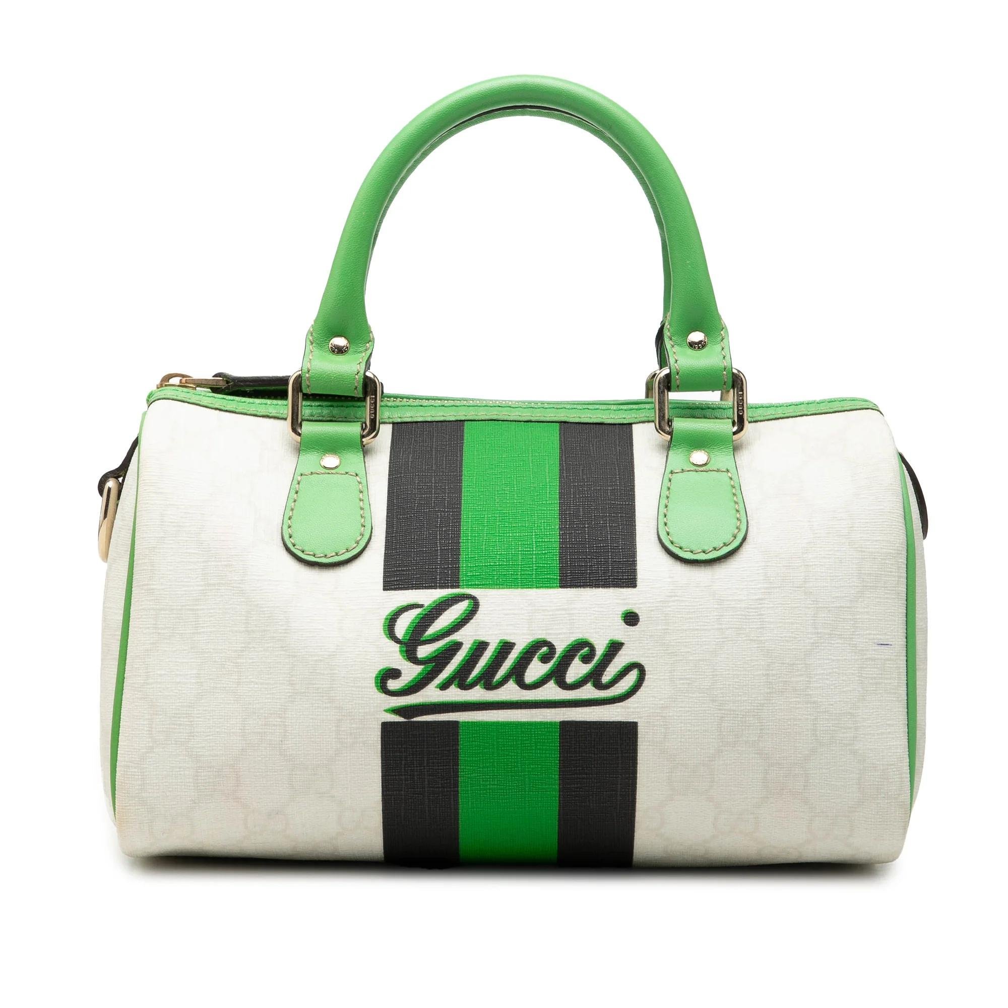 Boston leather bag