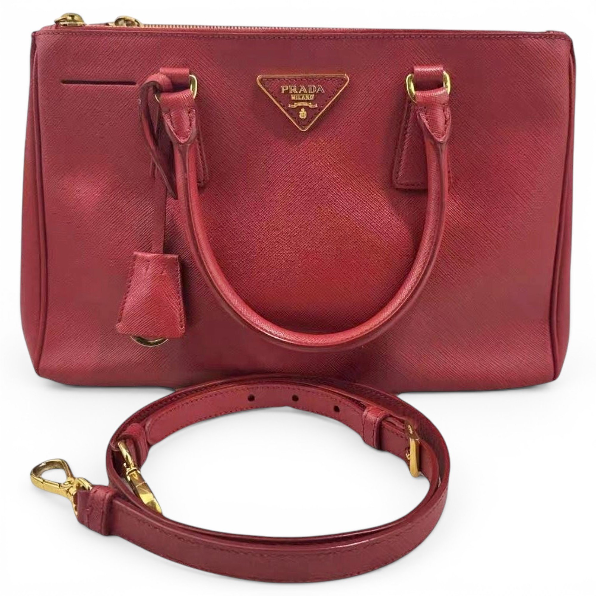 Galleria leather handbag