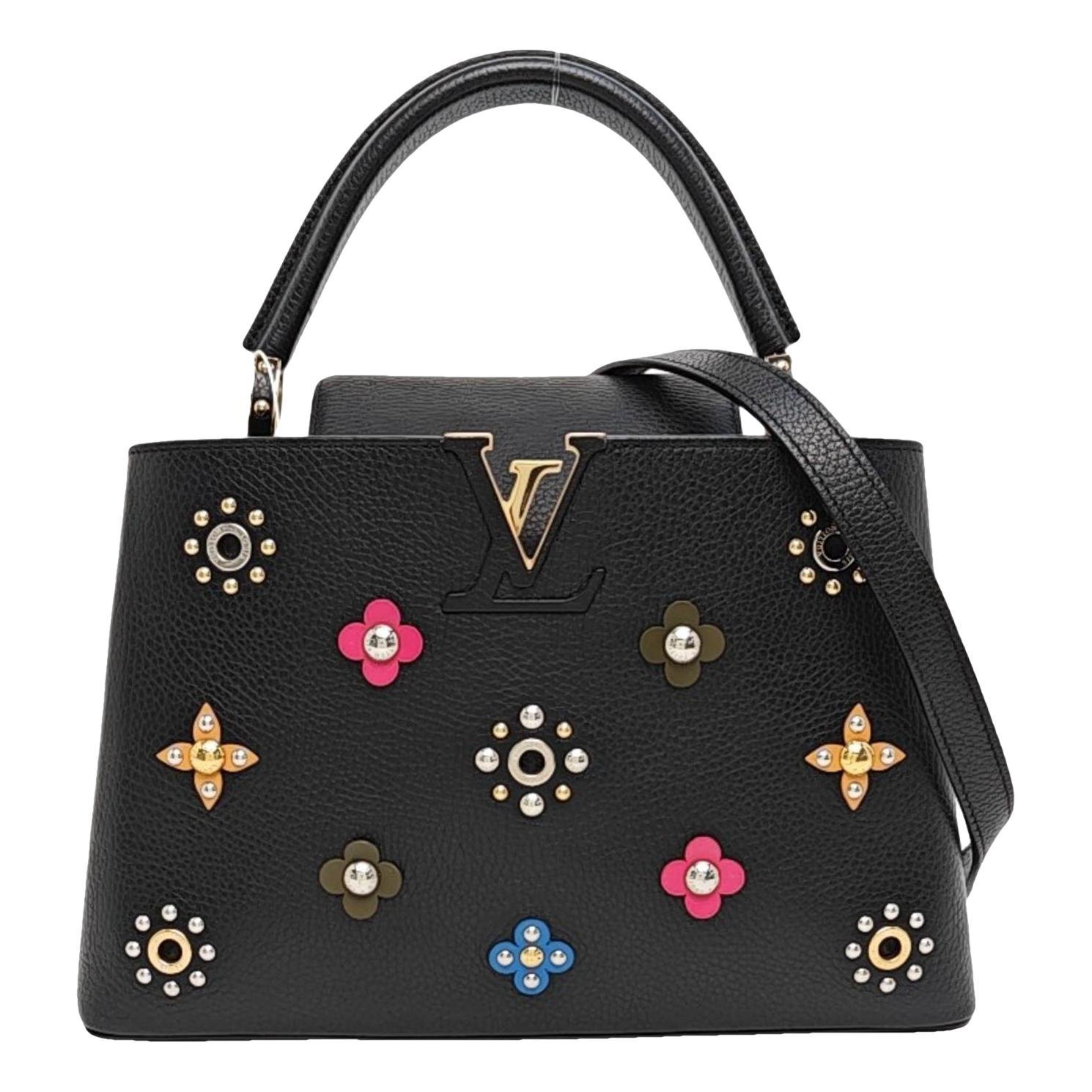 Capucines leather handbag