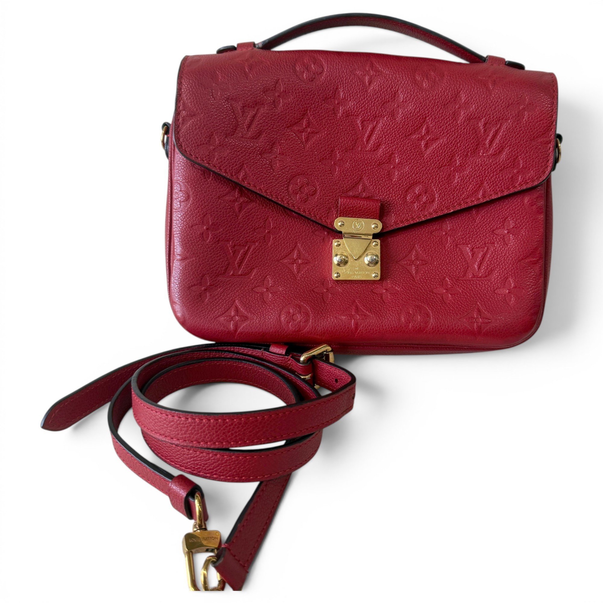 Metis leather handbag