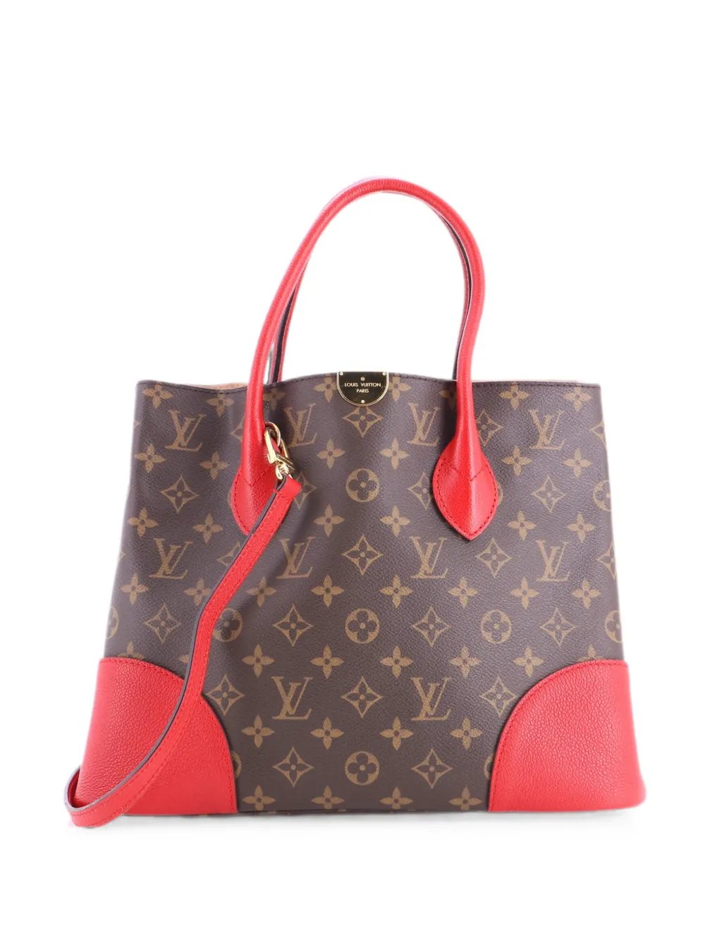 Flandrin Handbag Monogram Canvas and Leather tote bag