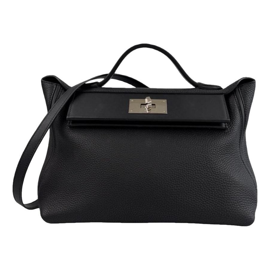 24/24 leather handbag