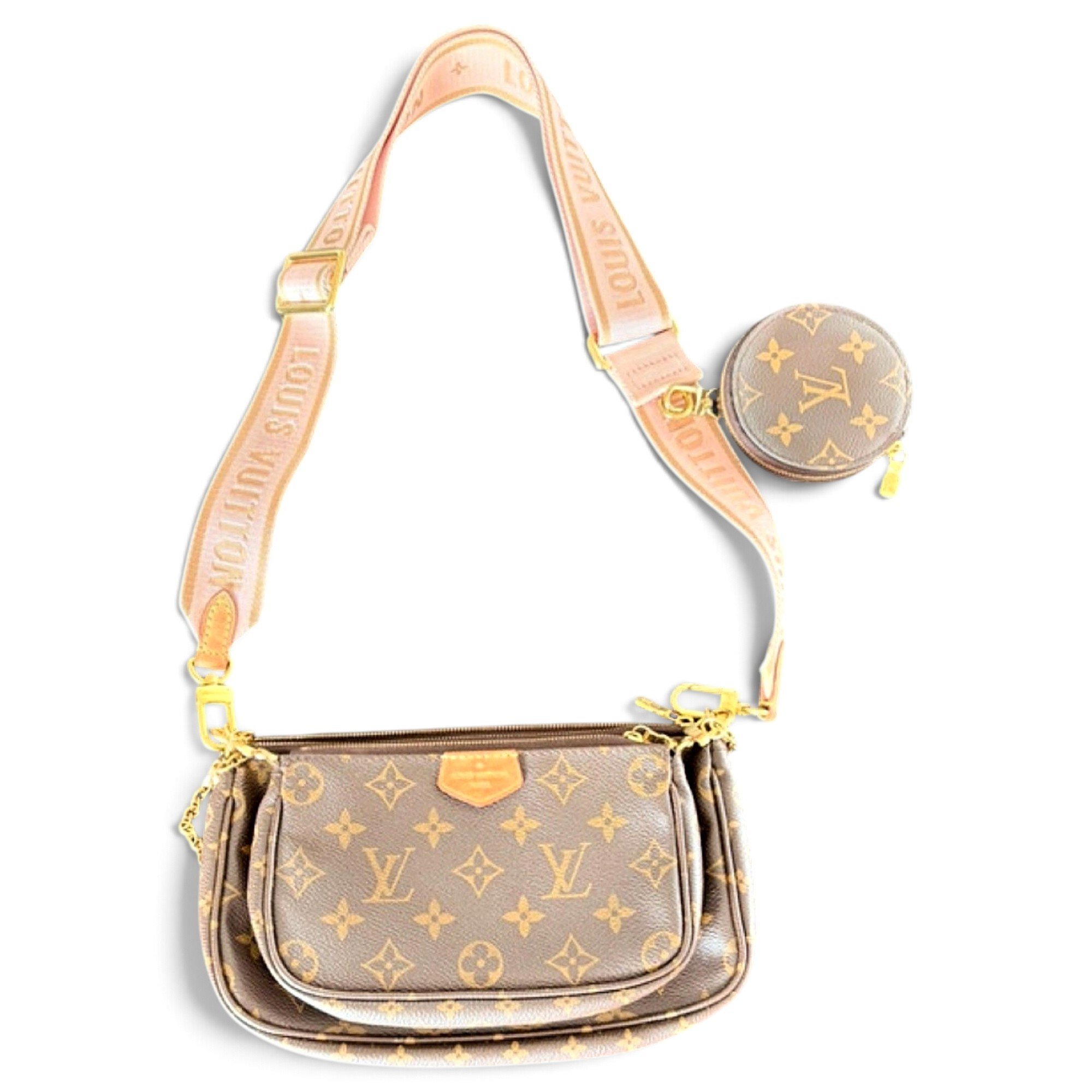 Multi Pochette Accessoires leather crossbody bag