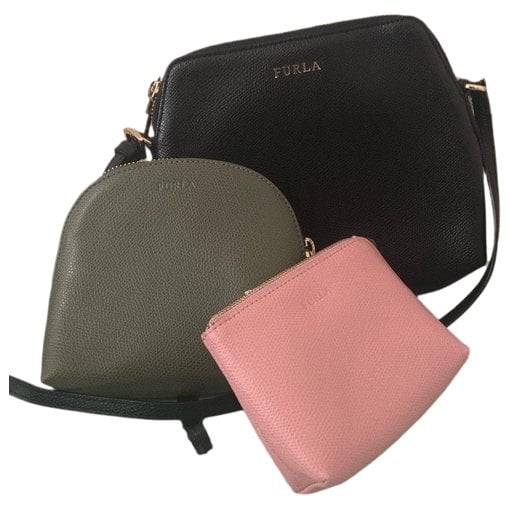 Leather crossbody bag