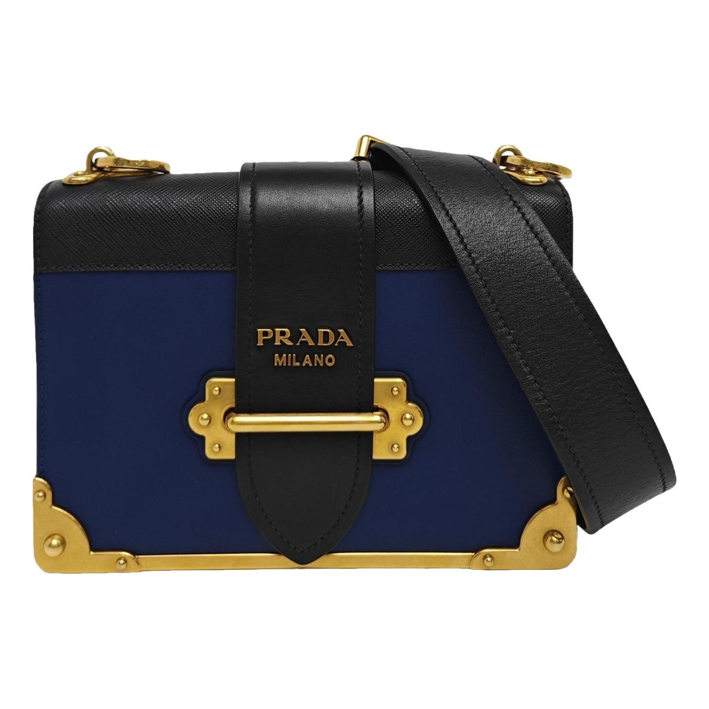 Cahier leather handbag