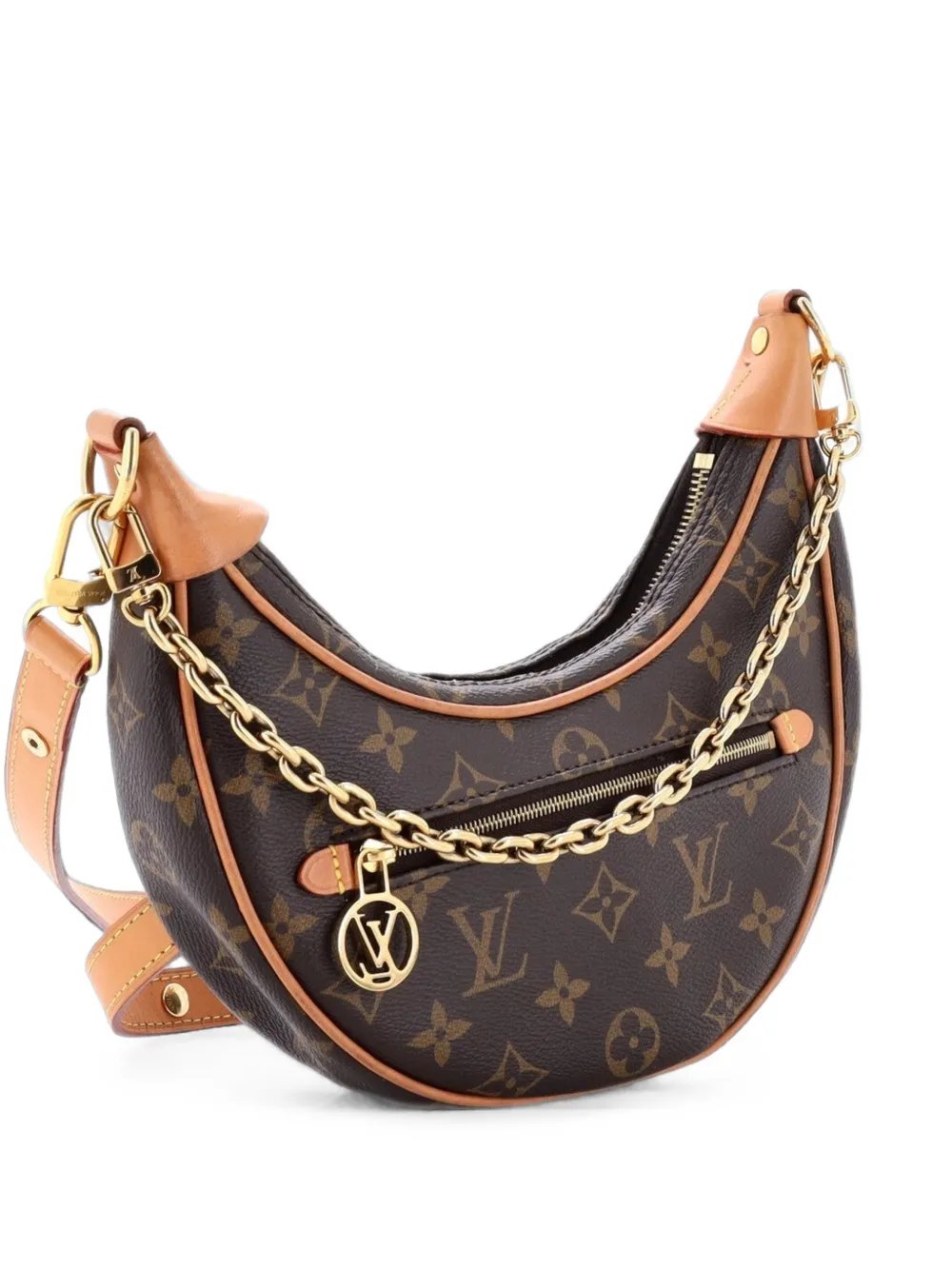 Loop Handbag Monogram Canvas hobo bag