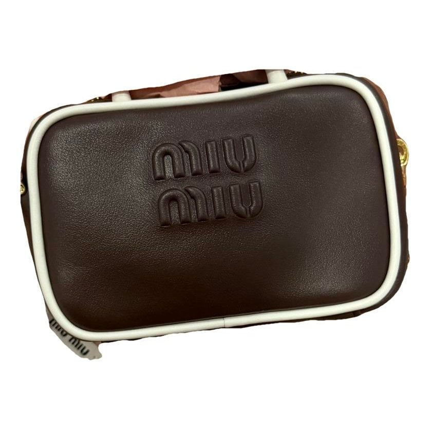 Leather mini bag