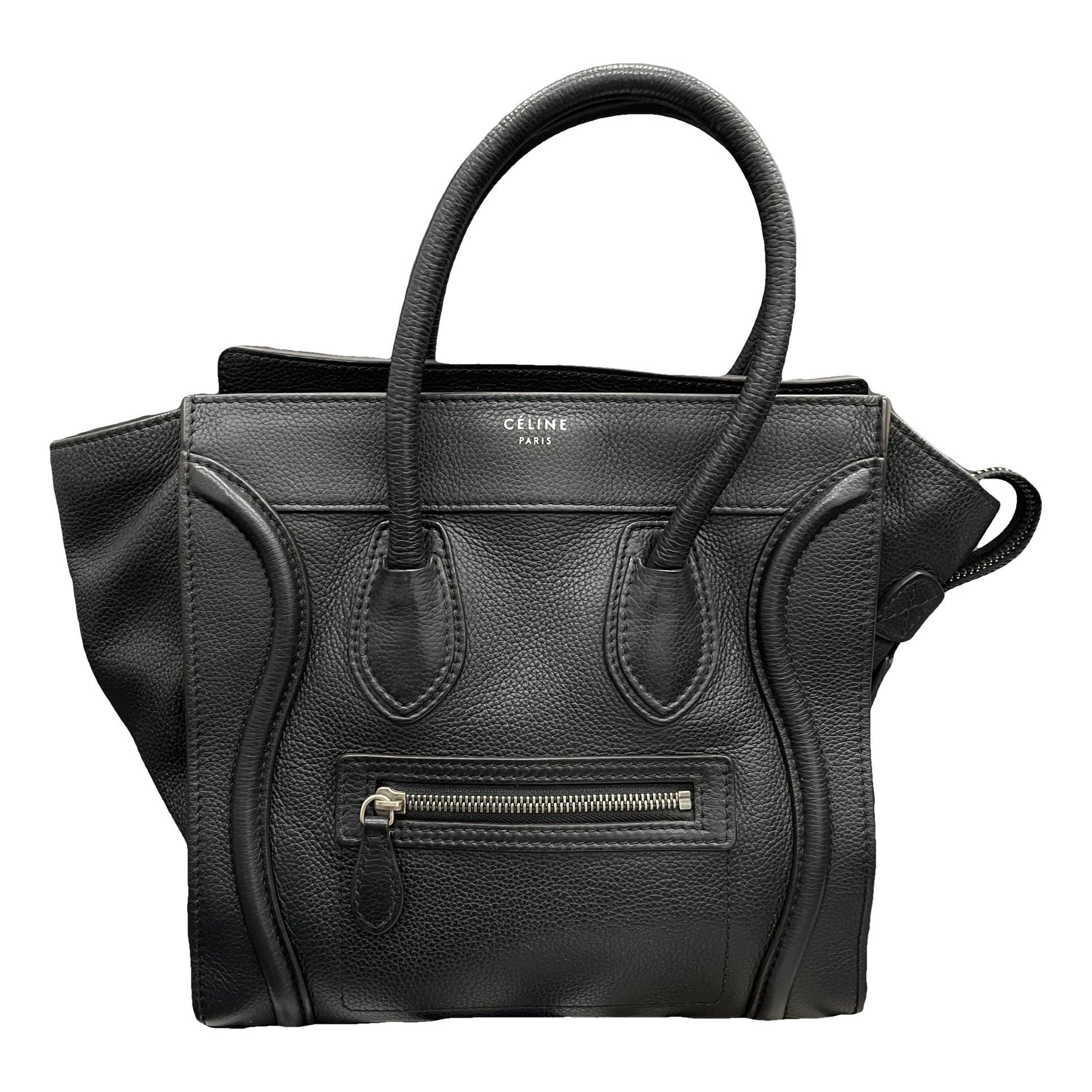 Luggage leather handbag