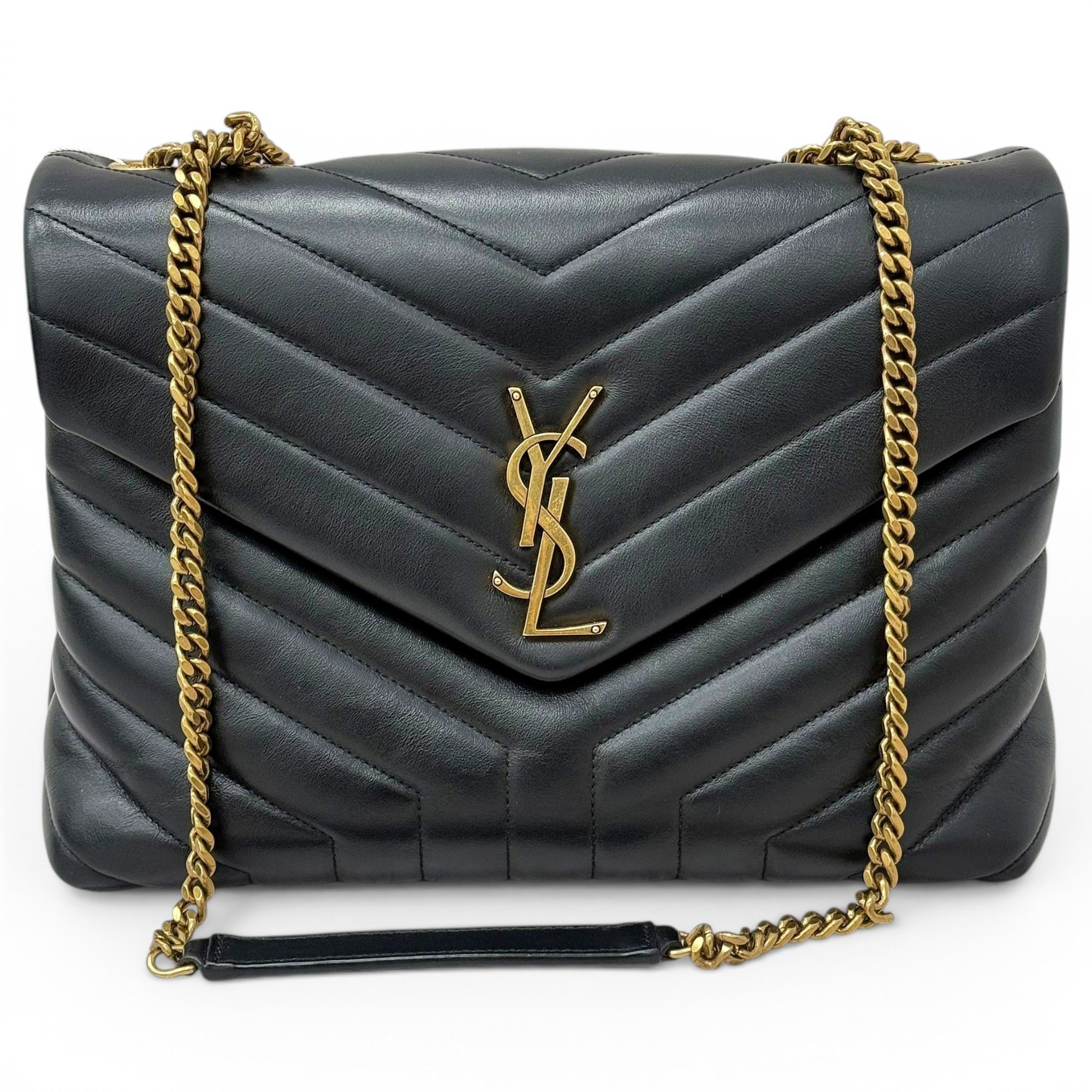 Loulou leather handbag