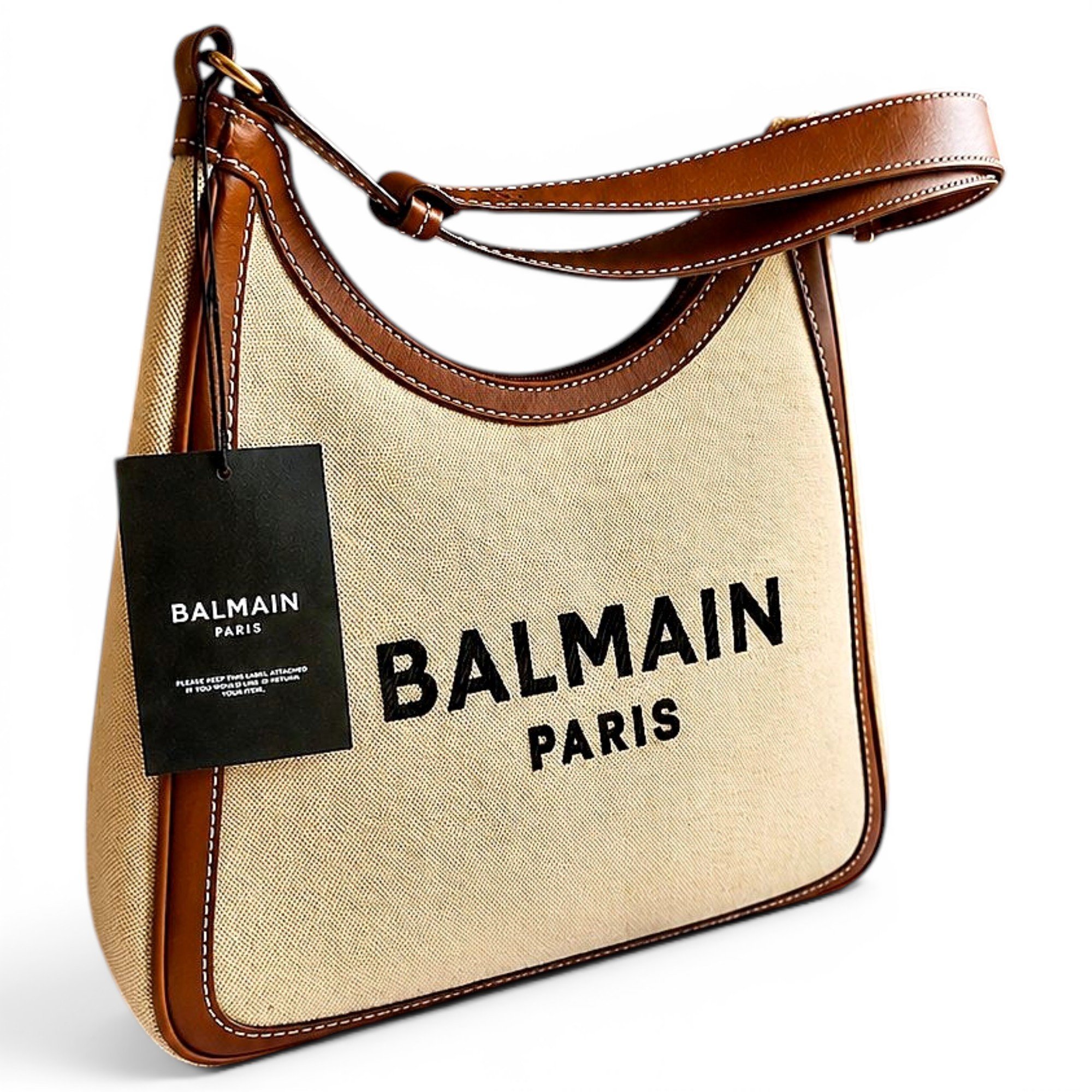 BBag 18 leather handbag