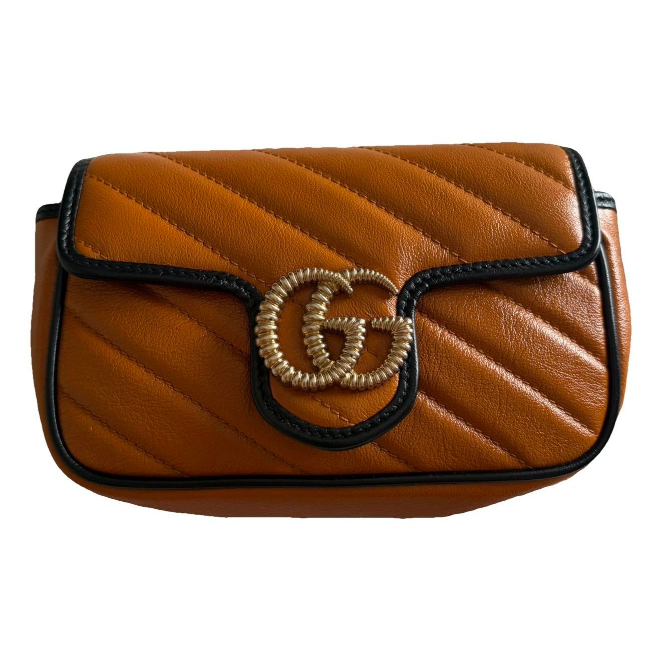 Marmont leather clutch bag