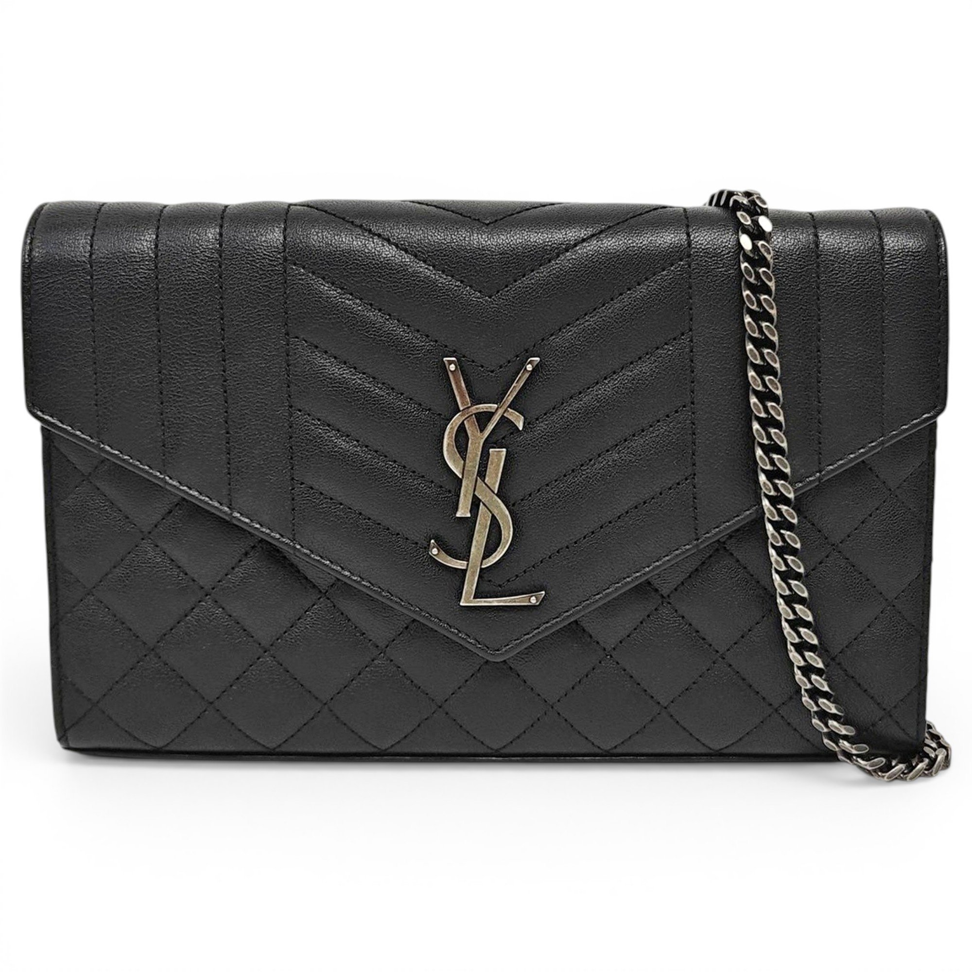 Baby monogramme leather handbag