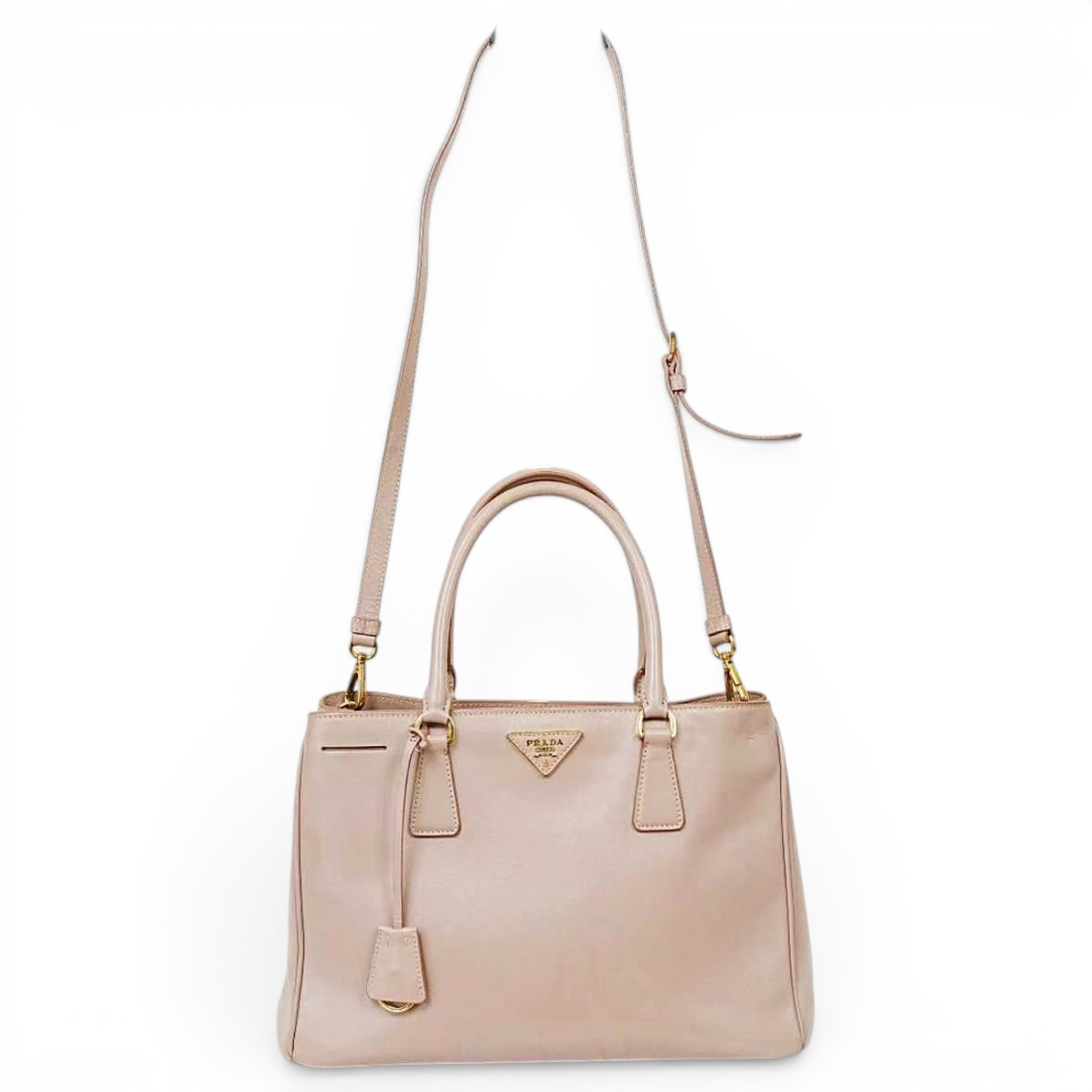 Galleria leather handbag