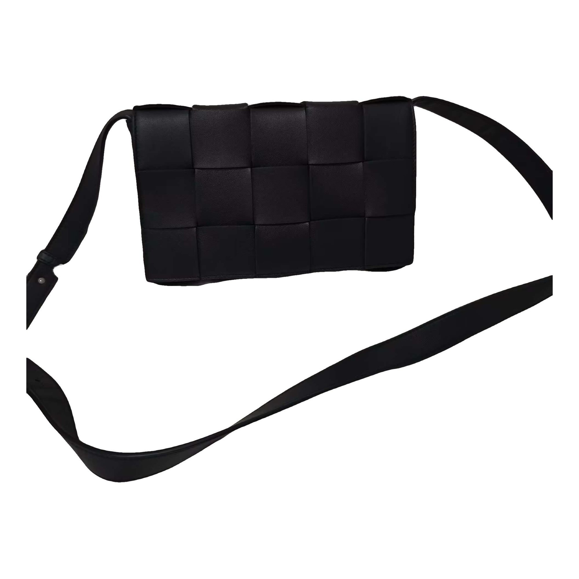 Cassette leather crossbody bag