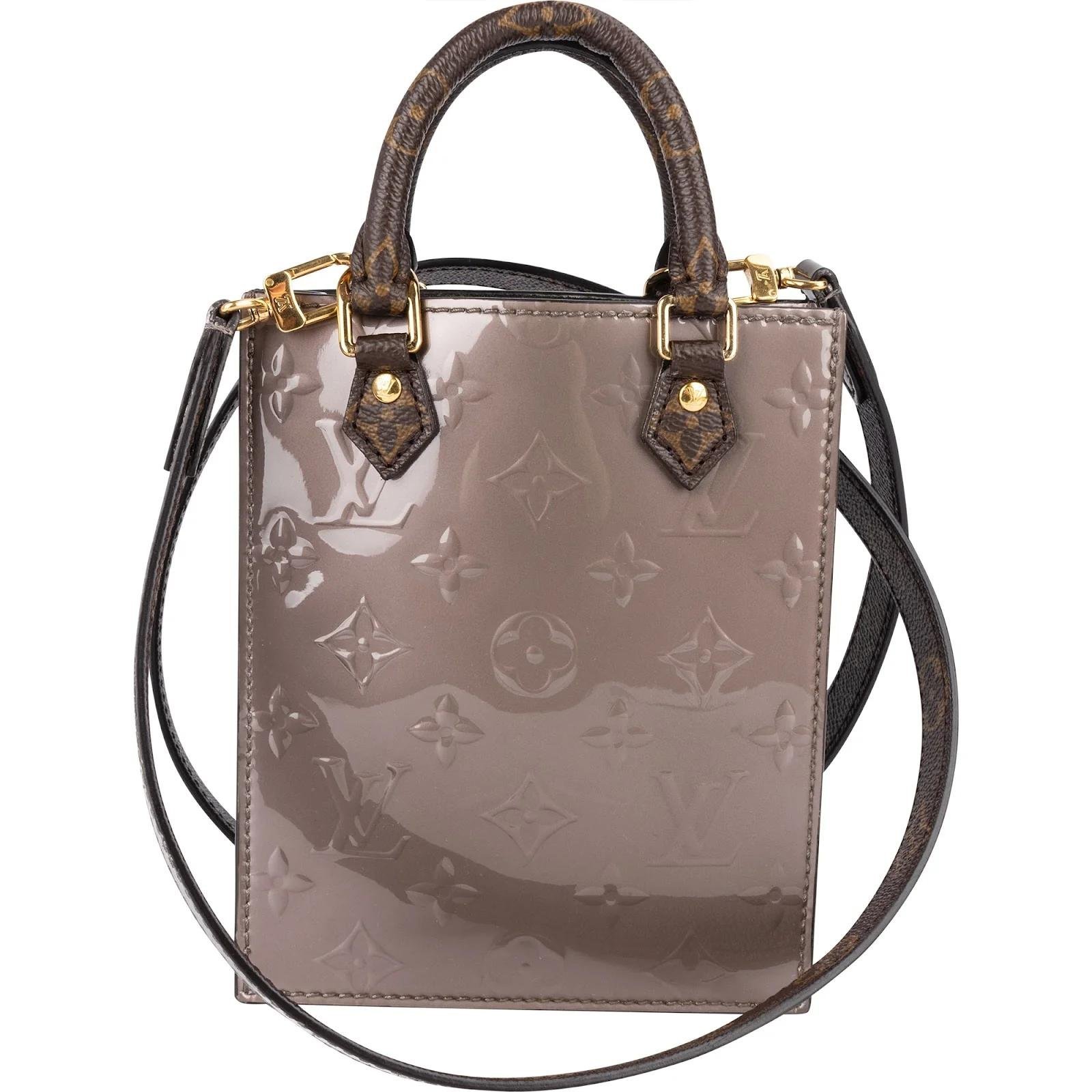 Louis Vuitton Plat leather bag