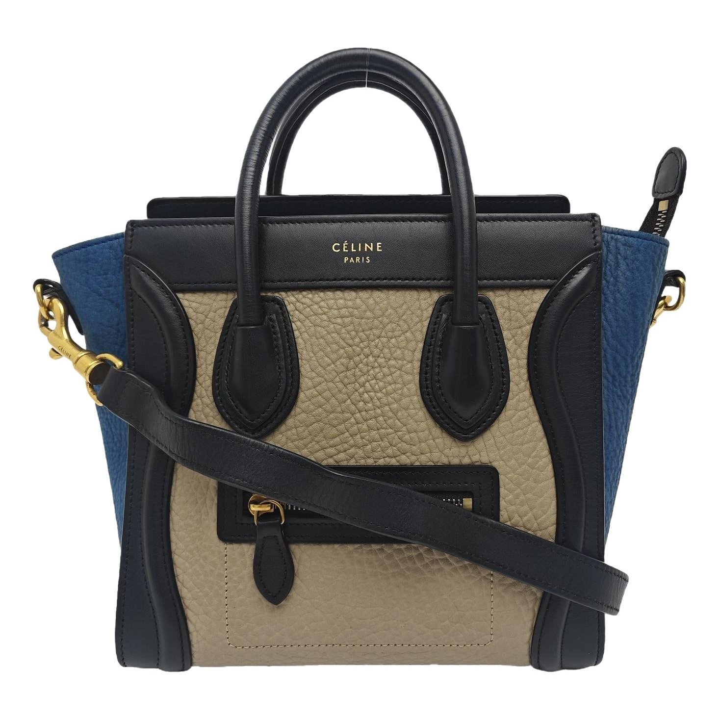 Luggage leather handbag