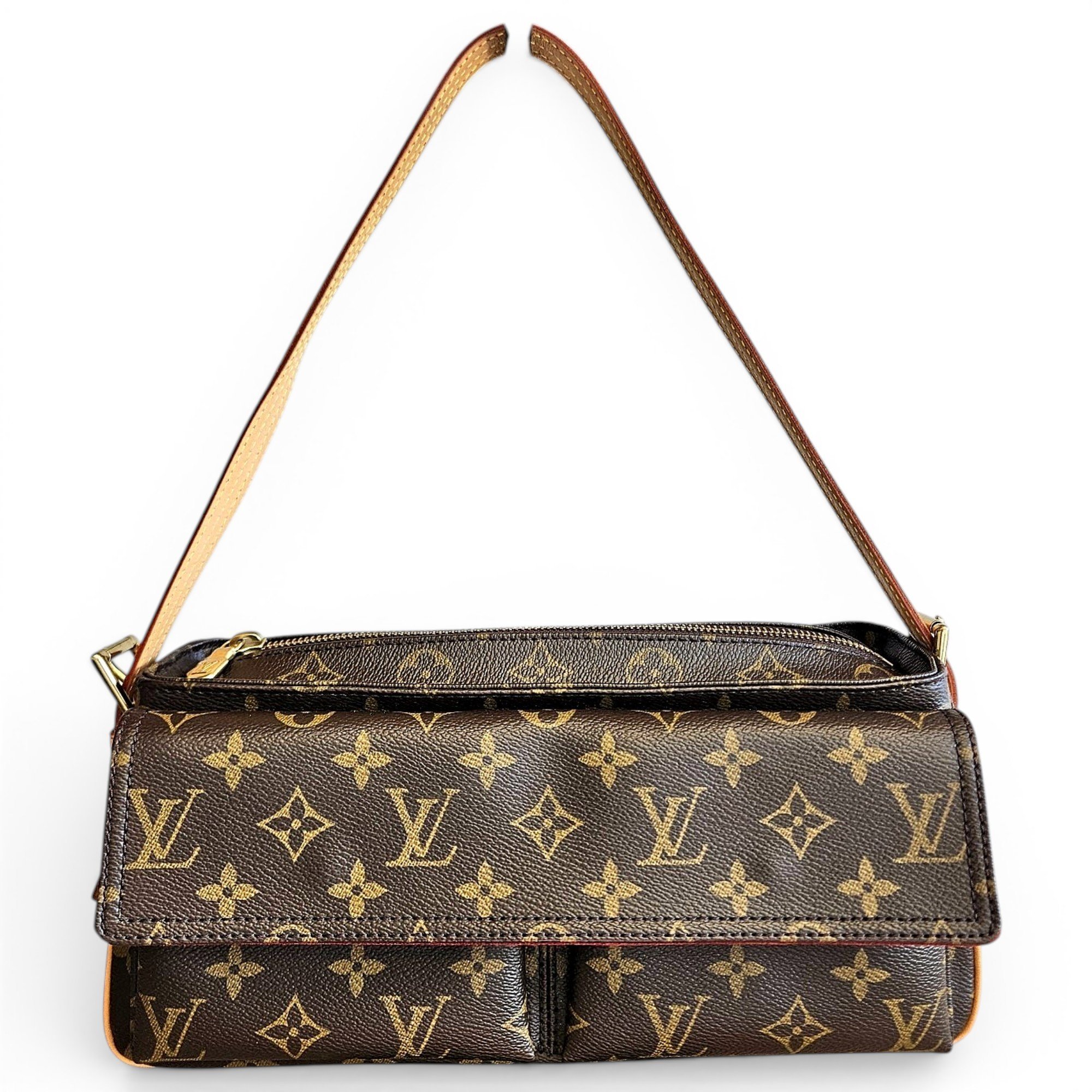 Viva Cité leather handbag