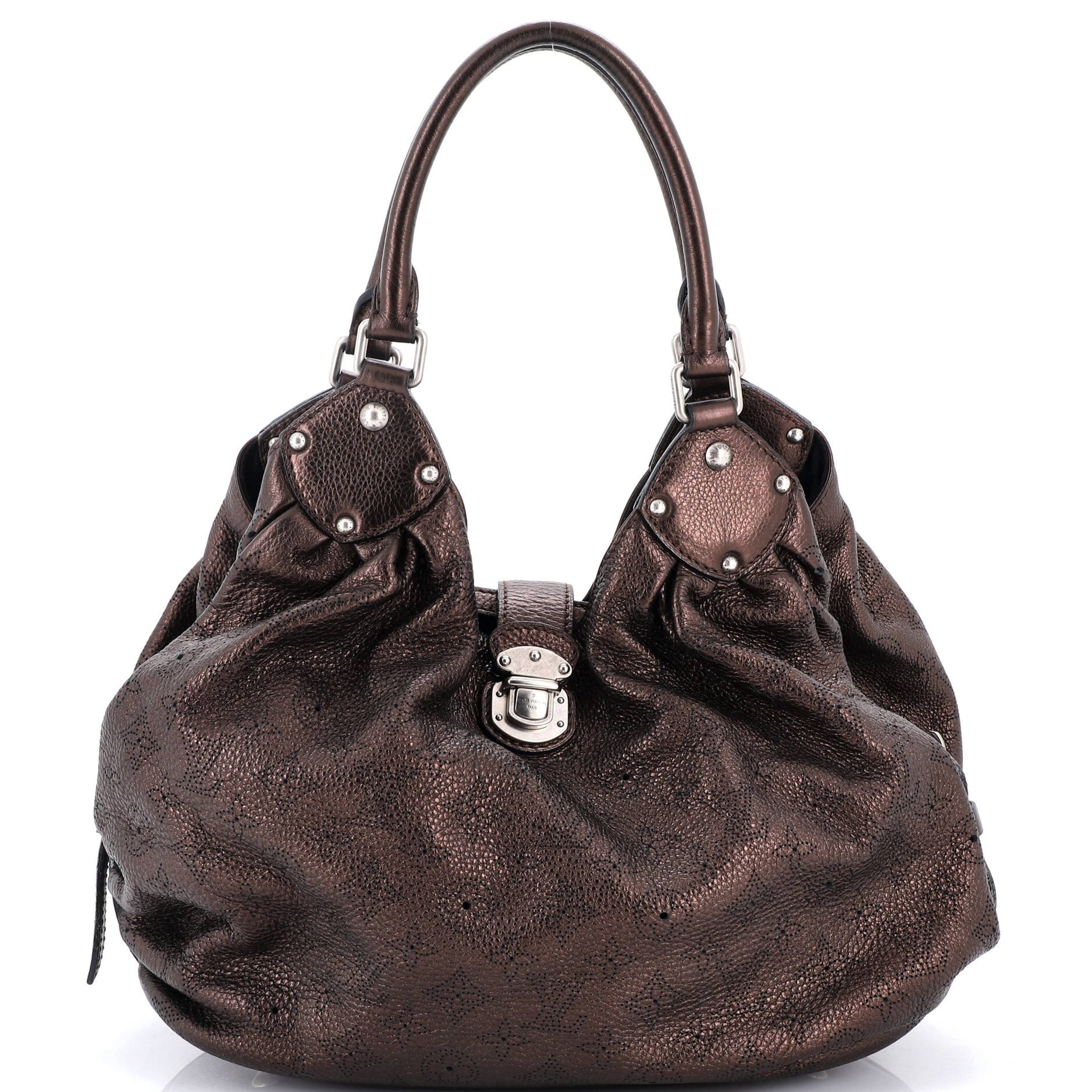 Louis Vuitton L Hobo Mahina Leather