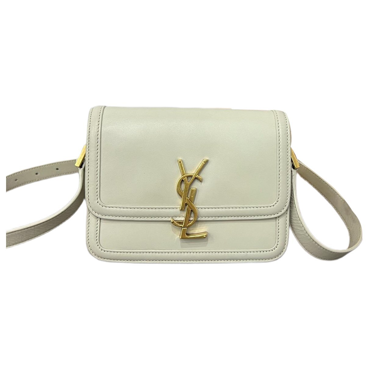 Solférino leather handbag