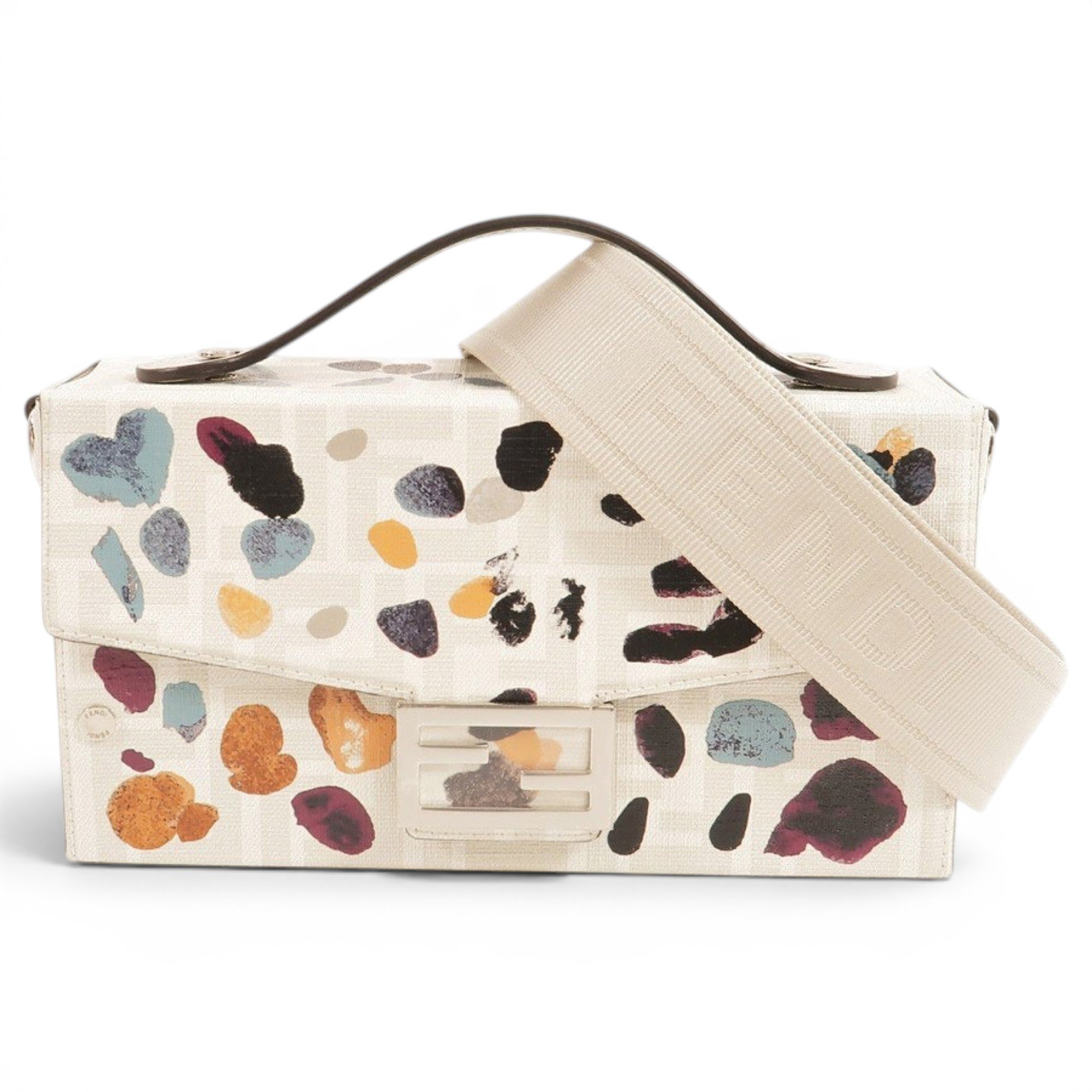 Baguette leather handbag
