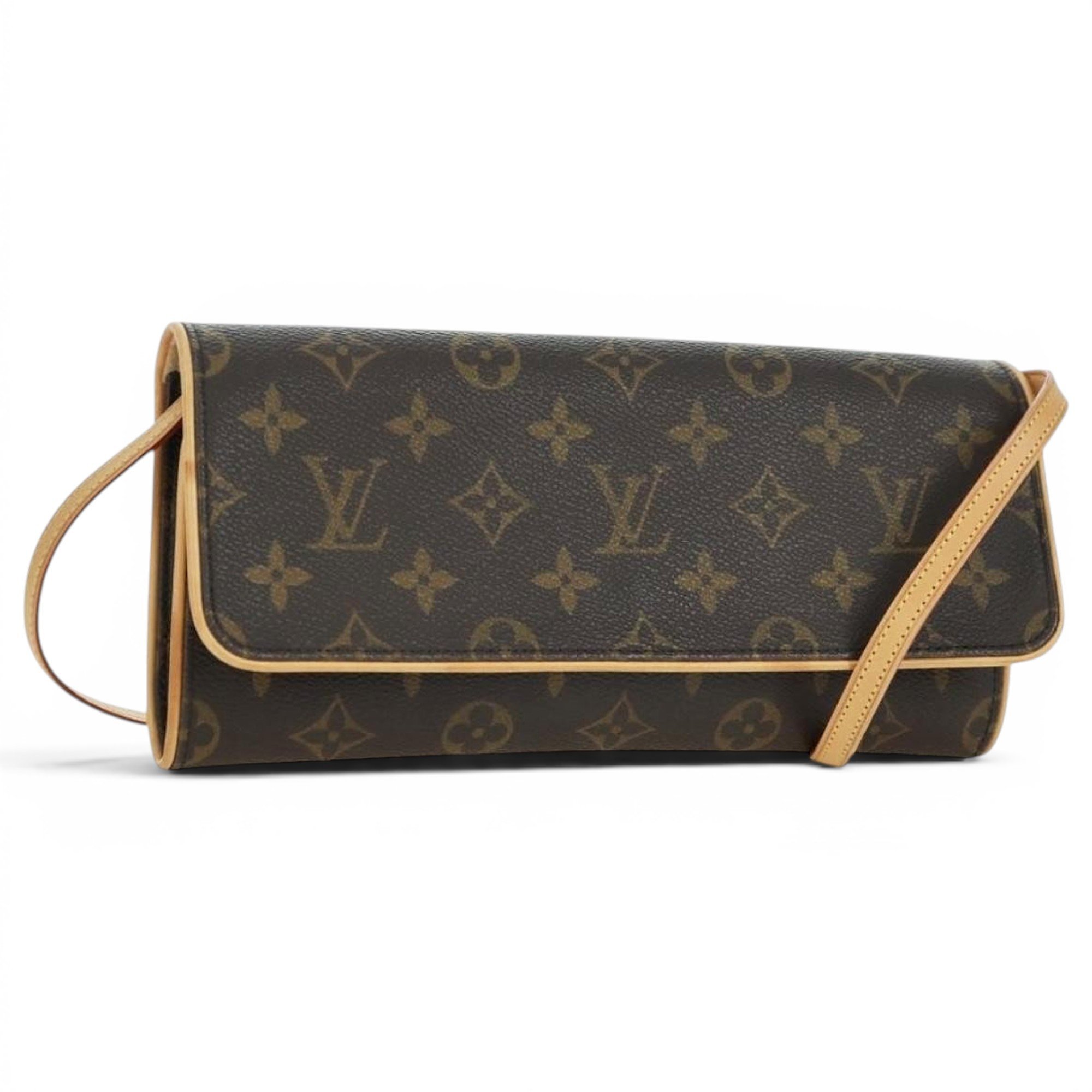 Twin leather handbag