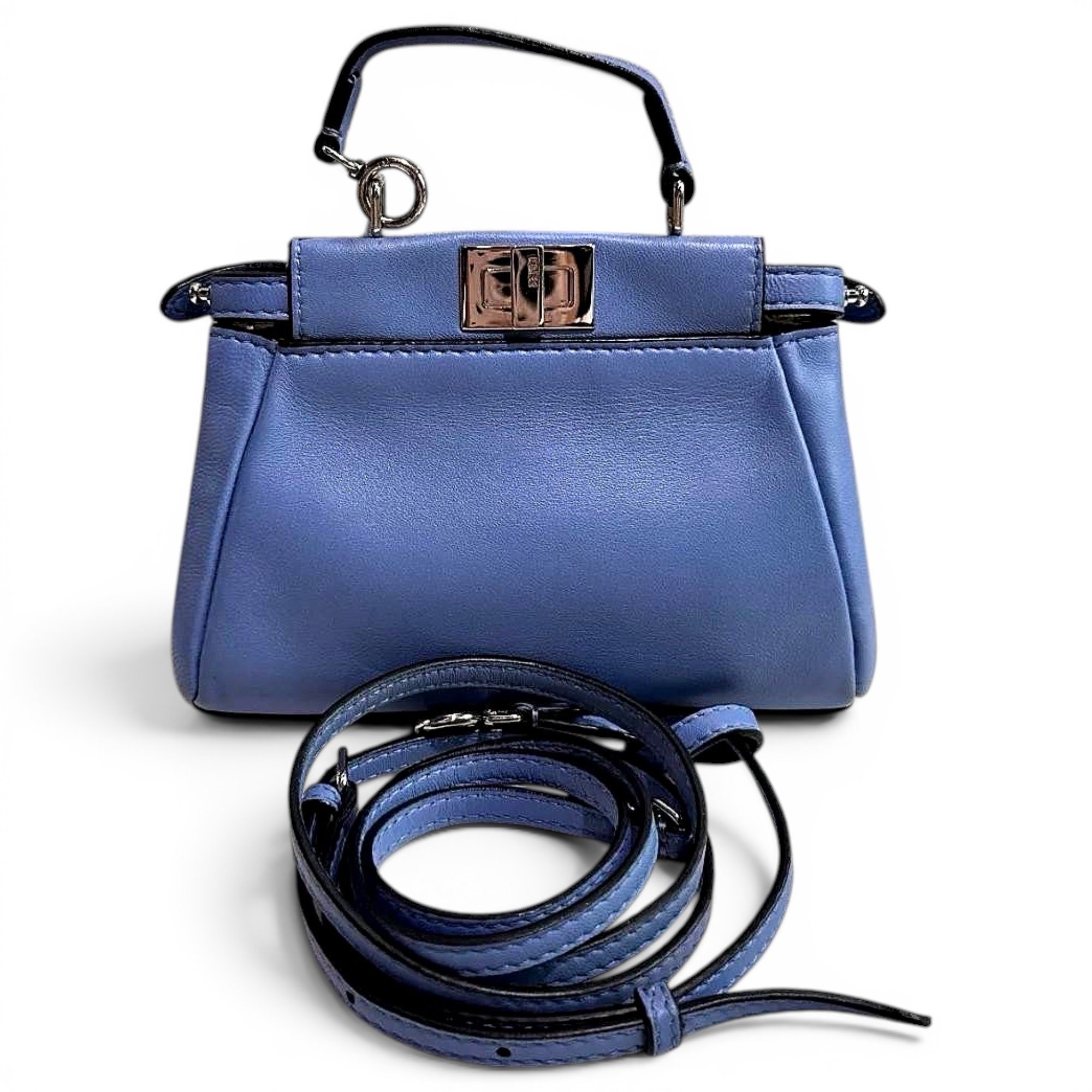 Peekaboo leather mini bag