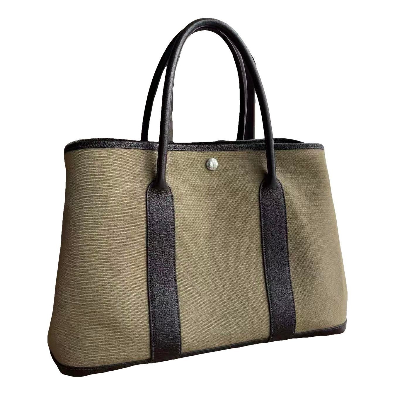 Garden Party leather handbag