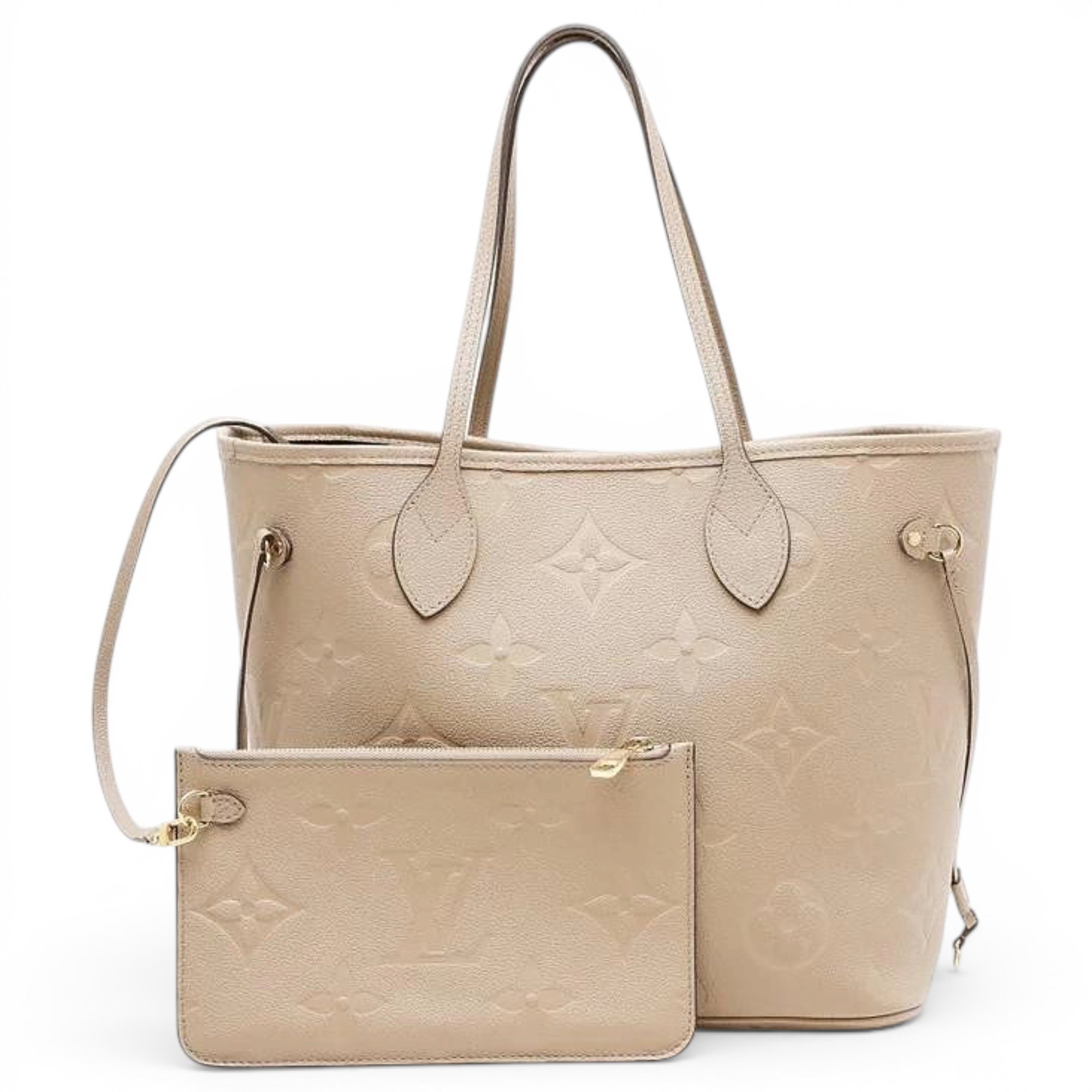 Neverfull leather tote
