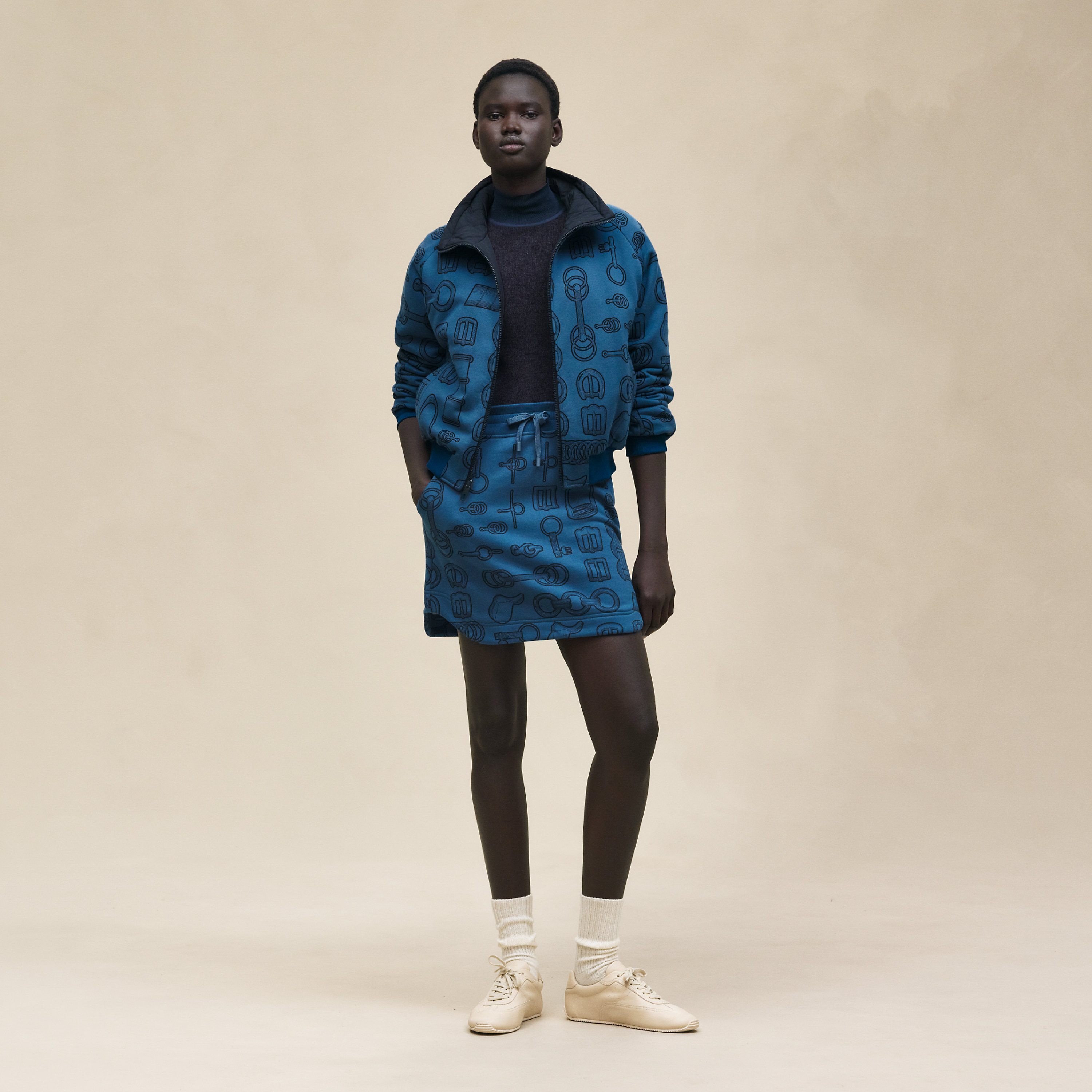 "Cahier du Colporteur" miniskirt 