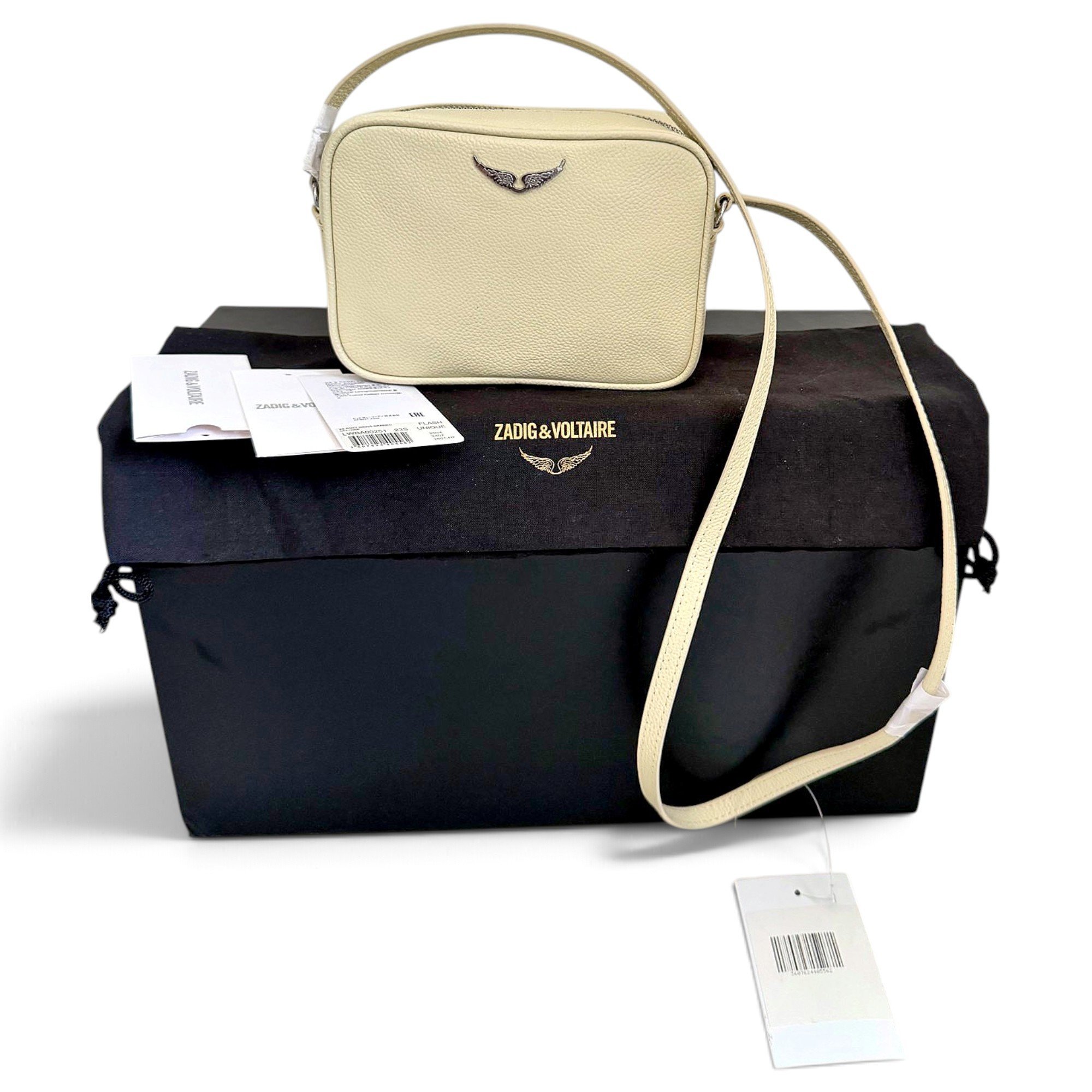Leather crossbody bag