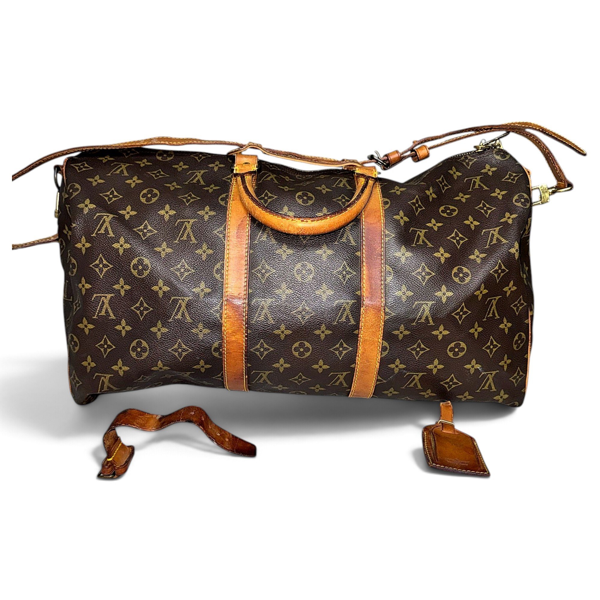 Keepall leather 48h bag