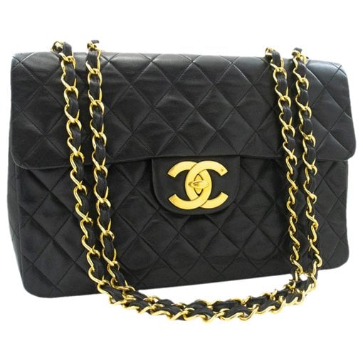 Trendy CC Flap leather crossbody bag