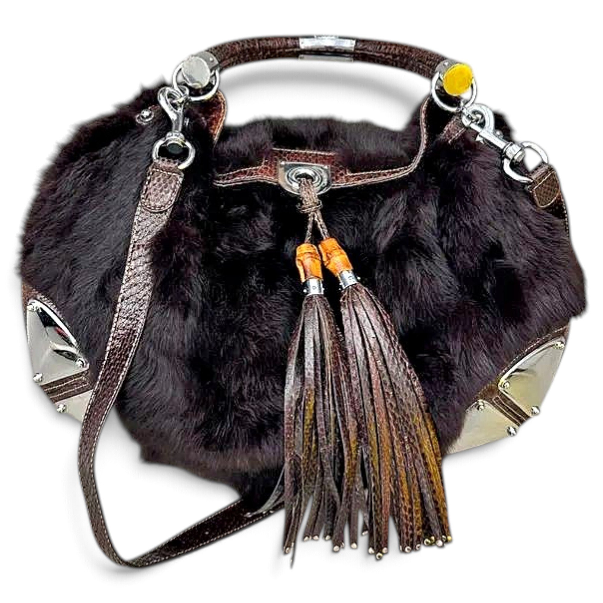 Leather handbag