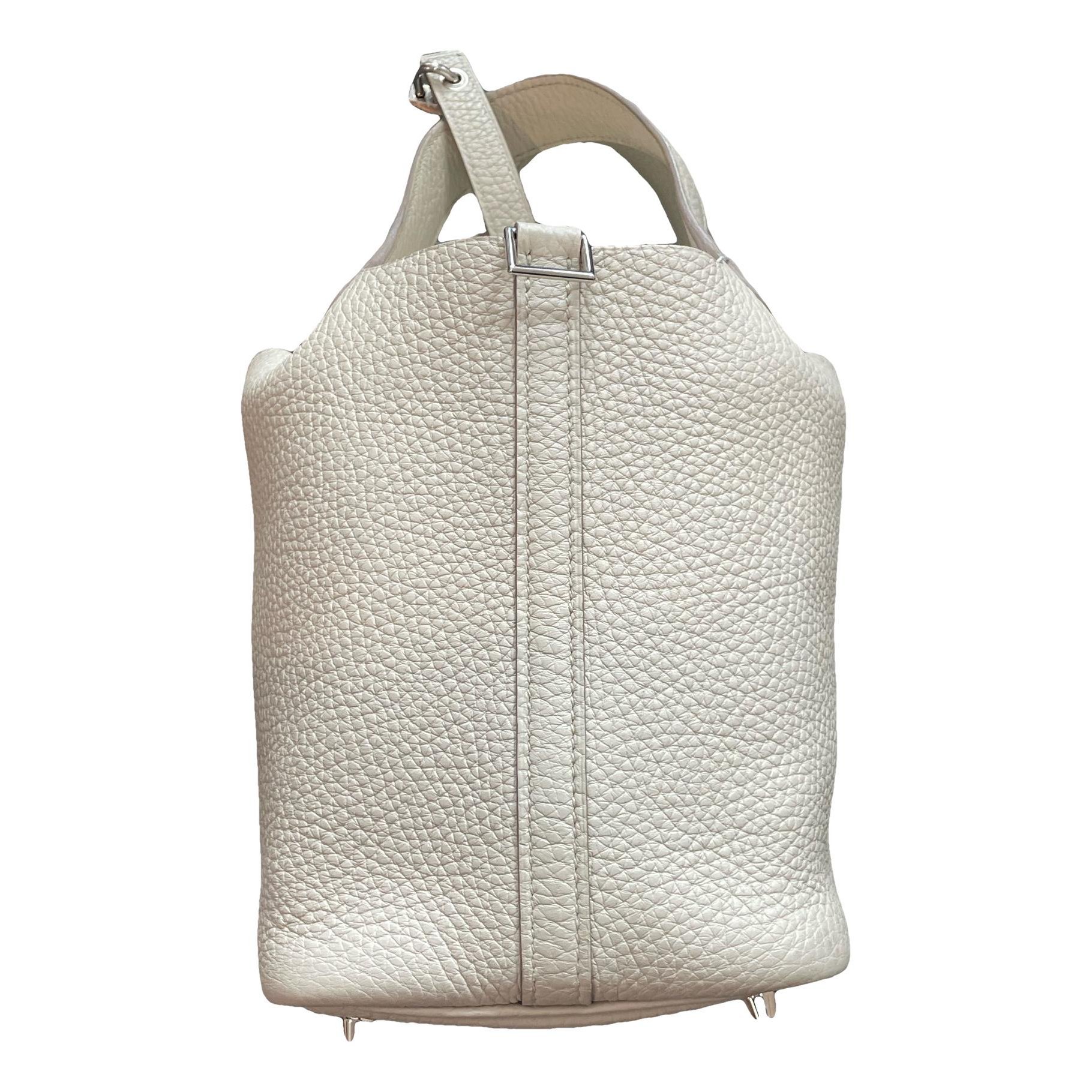 Hermes Picotin leather tote