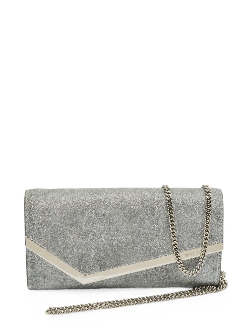 Emmie glitter clutch bag