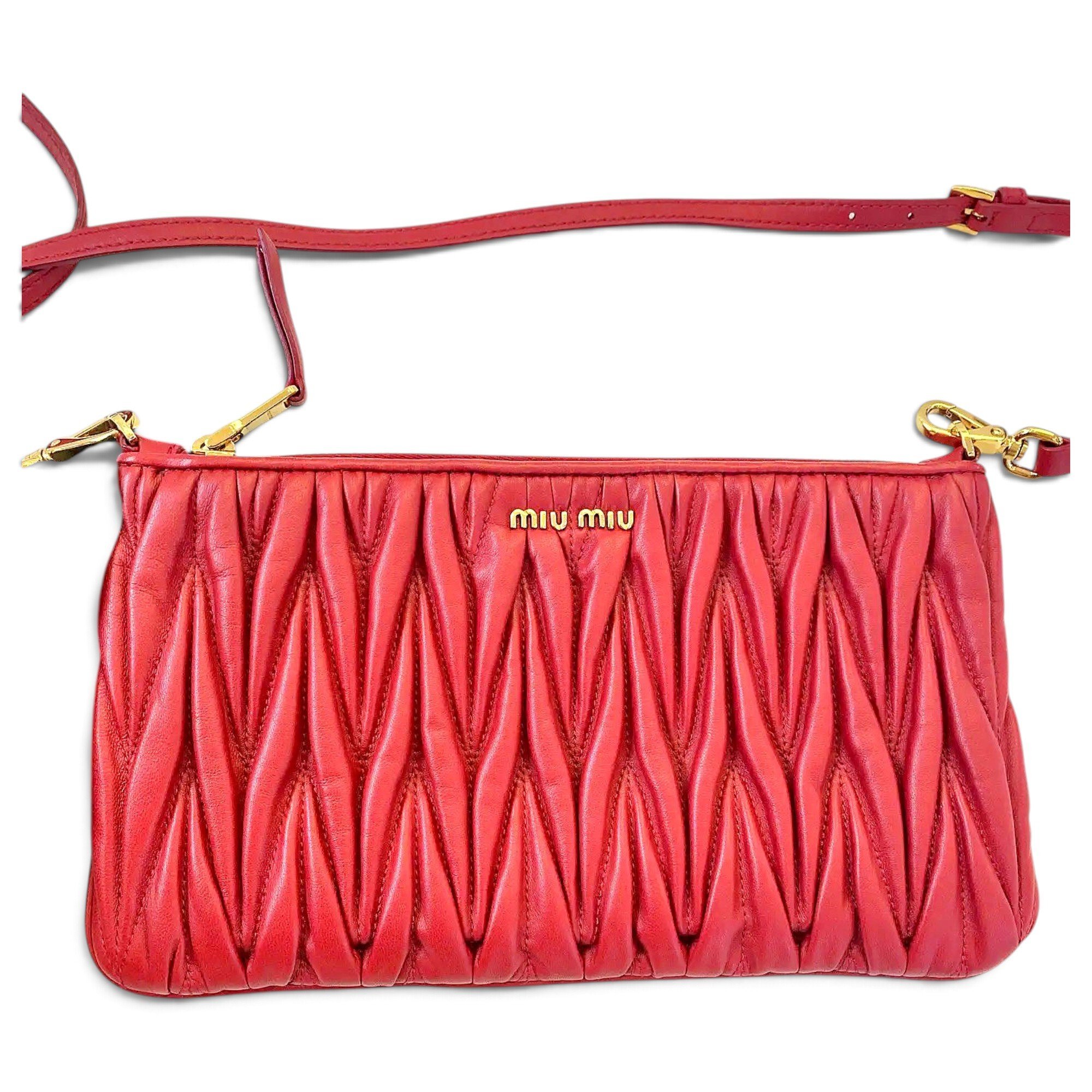 Leather crossbody bag