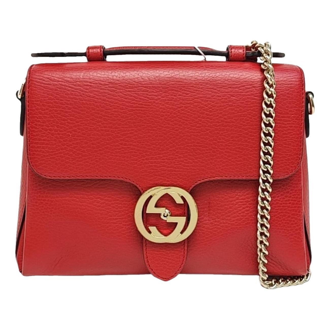 Leather handbag