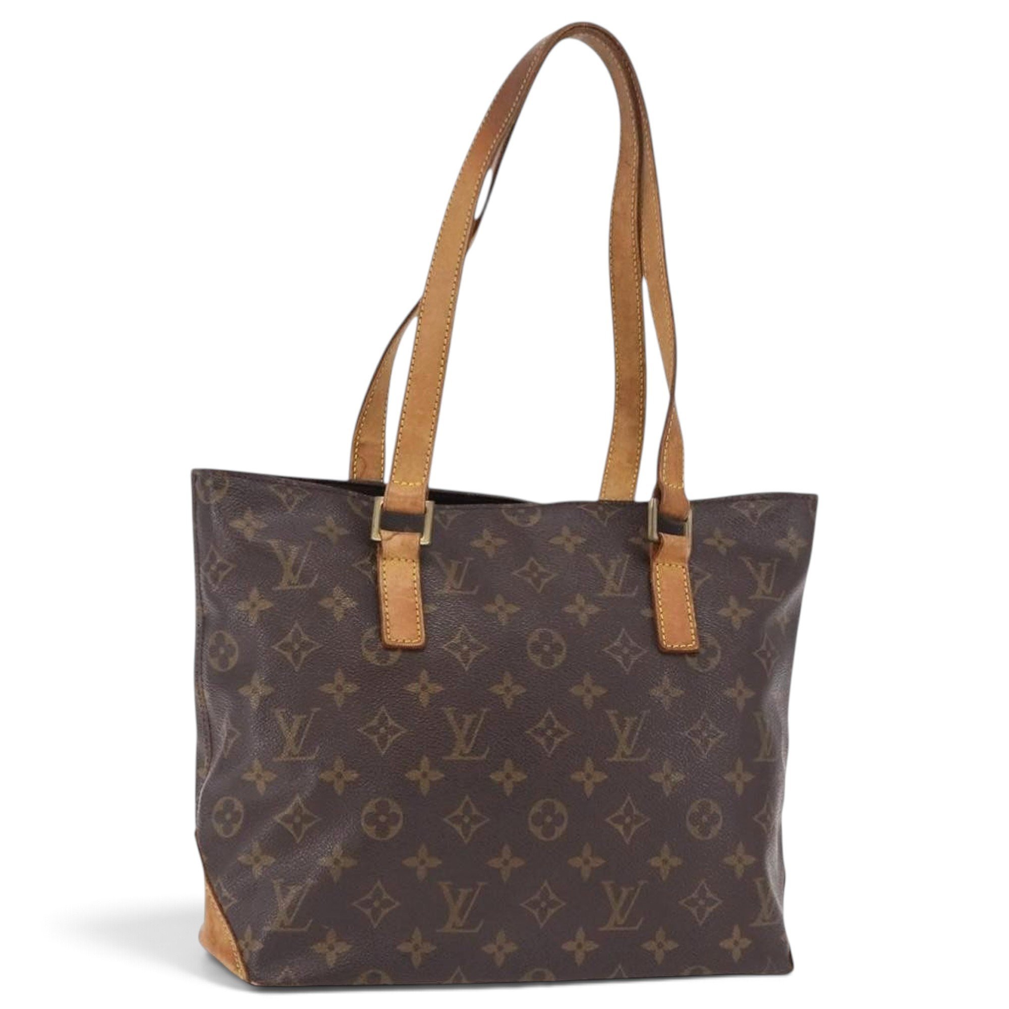 Piano leather tote