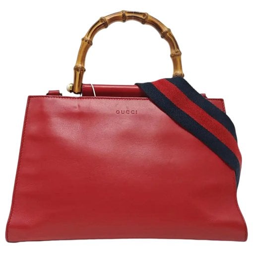 Nymphaea leather handbag