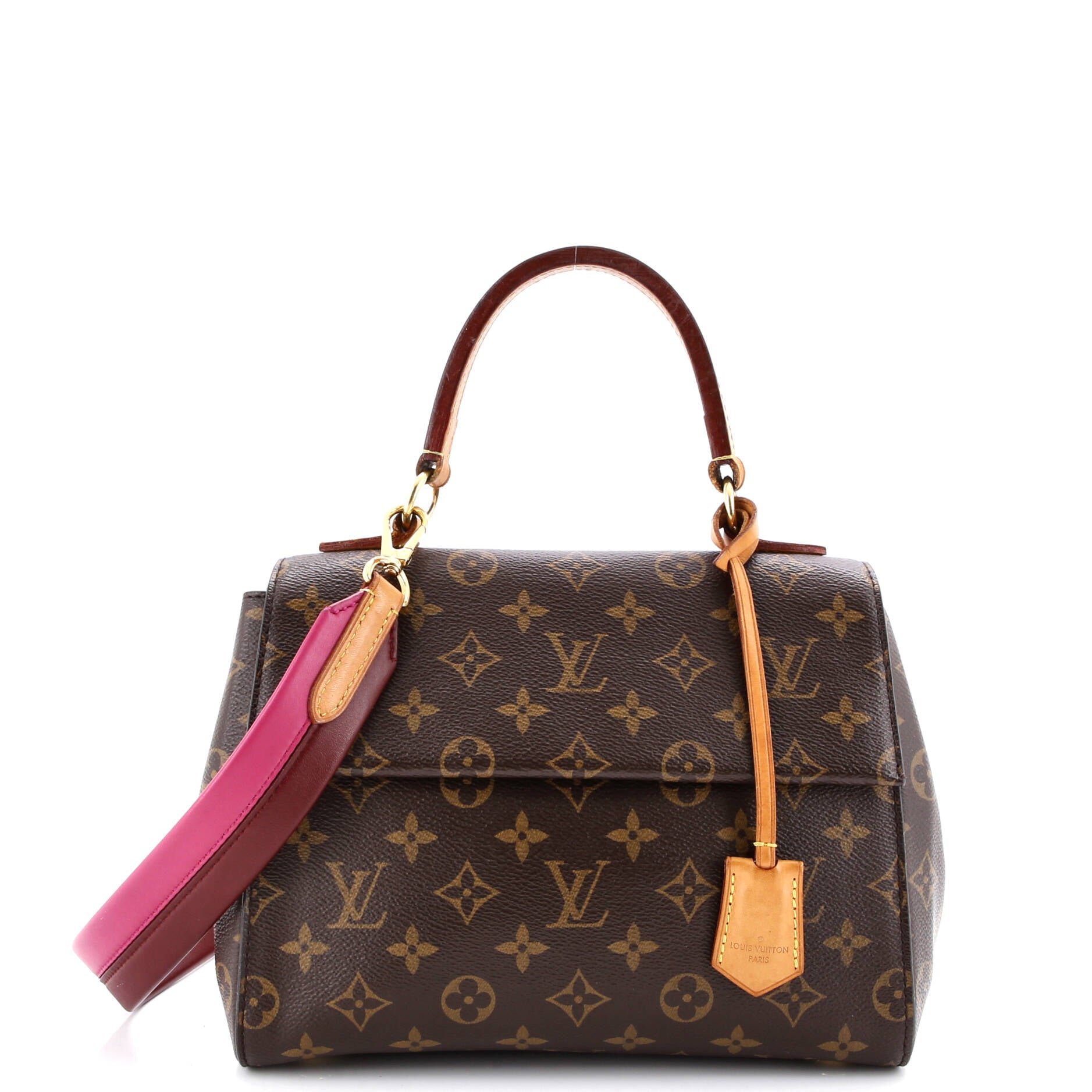 Louis Vuitton Cluny Top Handle Bag Monogram Canvas BB