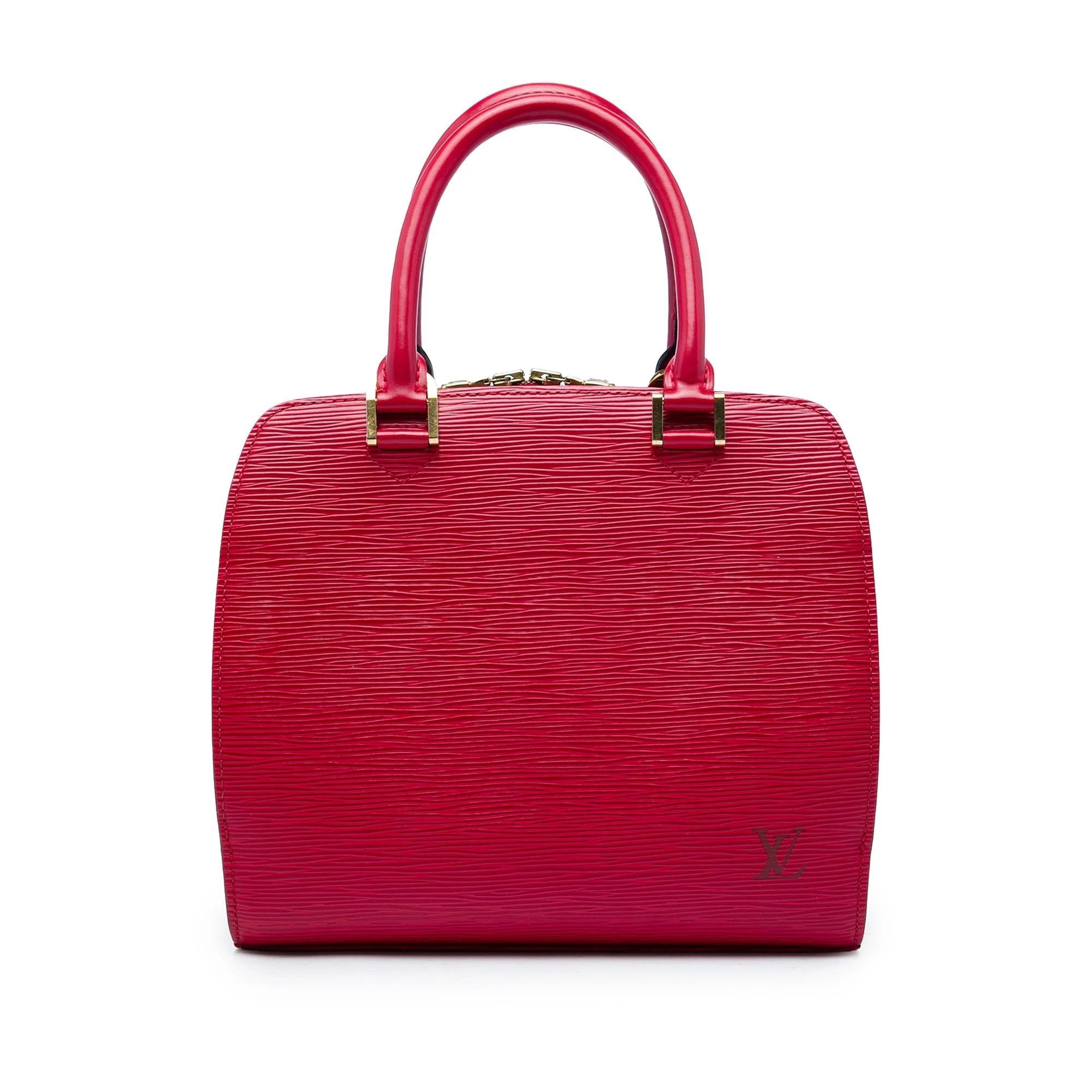 Louis Vuitton Pont Neuf leather handbag