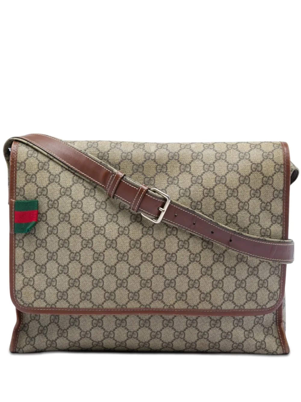 2016-2026 GG Supreme Web Messenger Bag crossbody bag