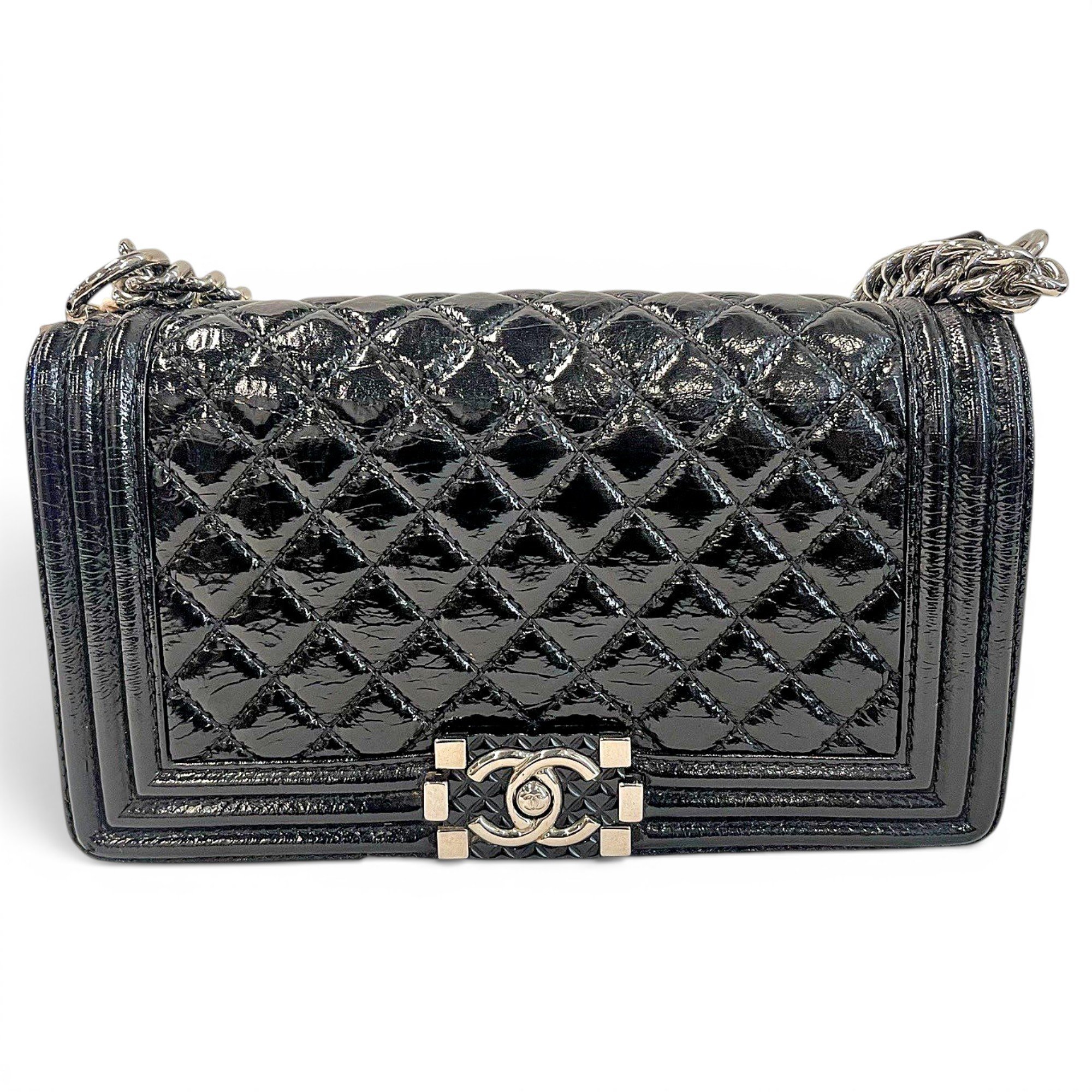 Boy leather crossbody bag