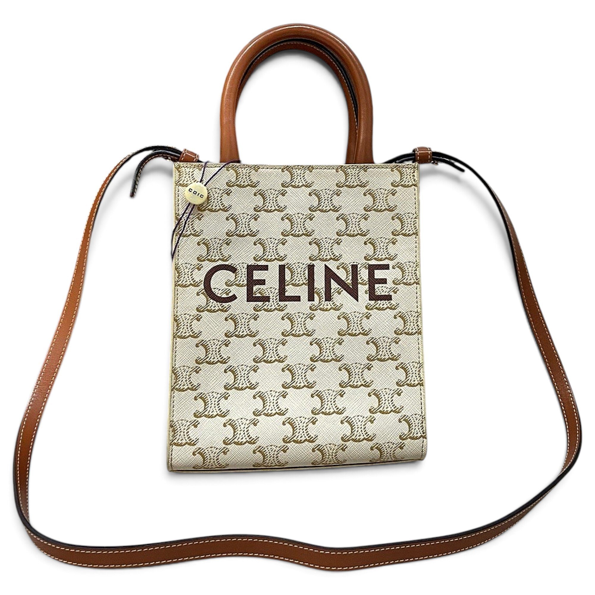 Cabas leather tote