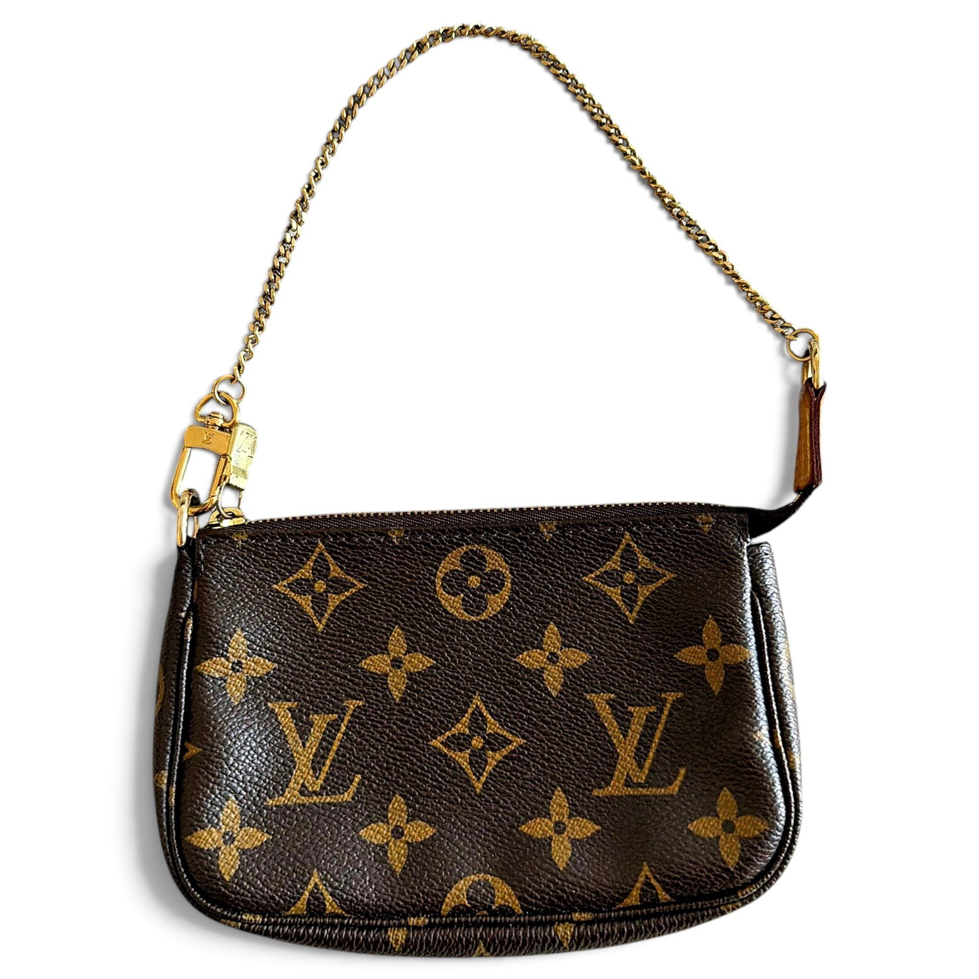 Pochette Accessoire leather handbag