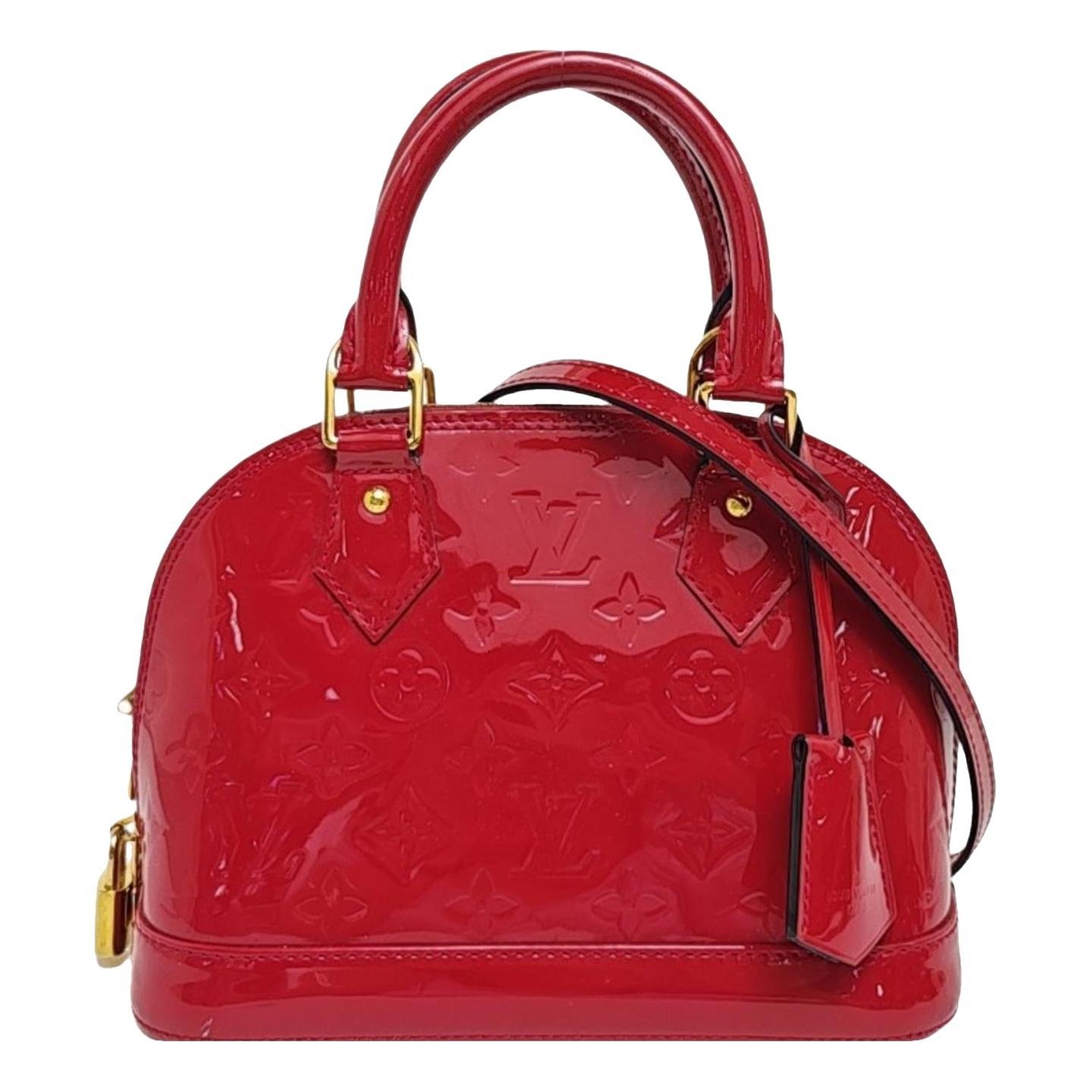 Alma patent leather handbag
