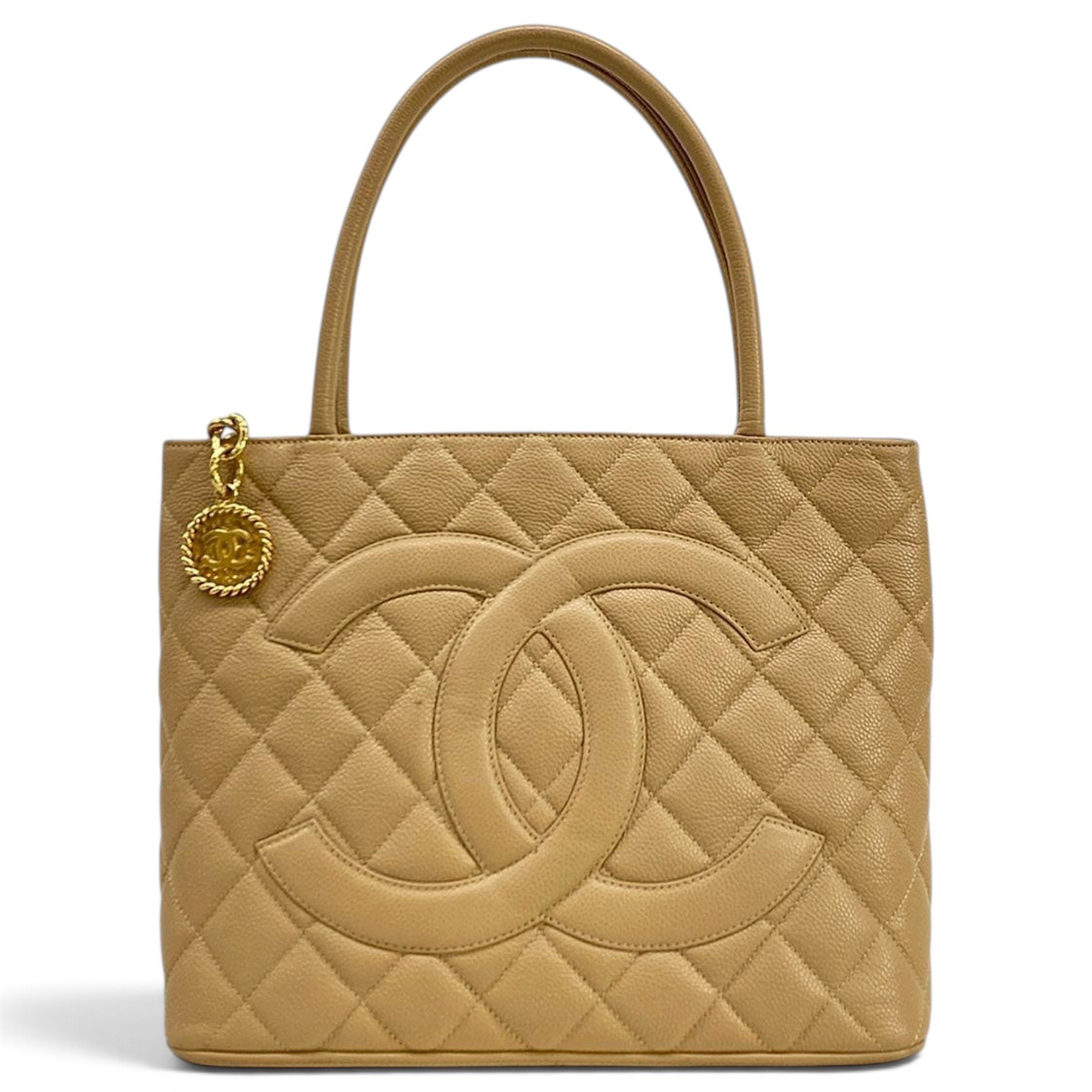 2.55 leather tote