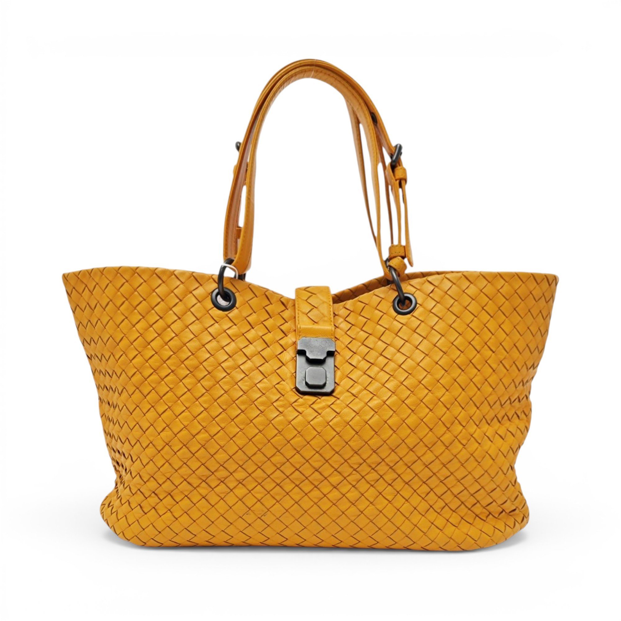 Roma leather tote
