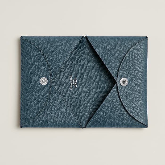 Bleu Tempête Calvi Card Holder